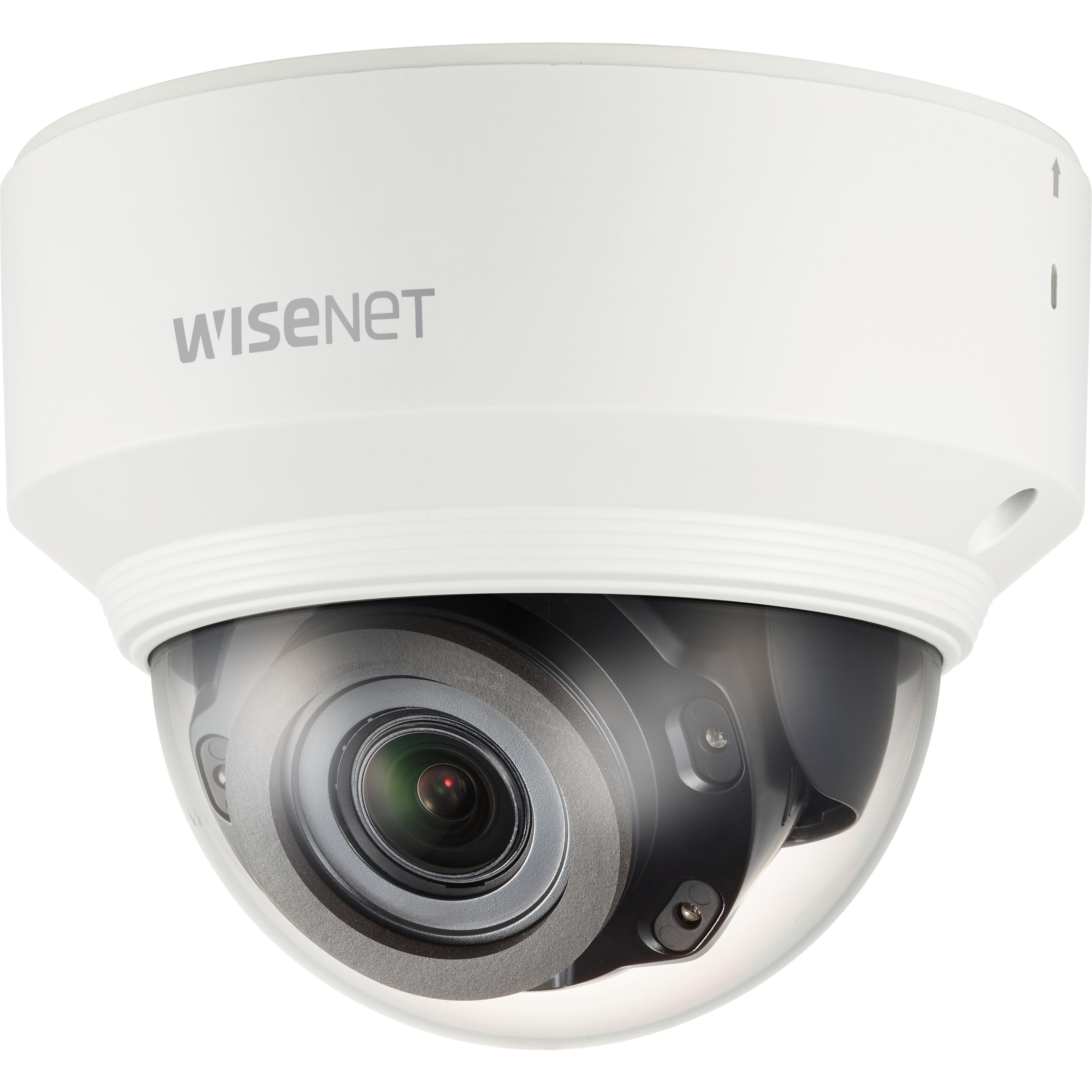 Wisenet XND-8080RV 4 Megapixel Full HD Network Camera - Color - Dome - Ivory - 98.43 ft Infrared Night Vision - MPEG-4 AVC, MJPEG, H.264, H.265 - 2560 x 1920 - 3.90 mm- 9.40 mm Varifocal Lens - 2.4x Optical - 30 fps - CMOS - Wall Mount, Parapet Mount, Corner Mount, Pole Mount - IK08