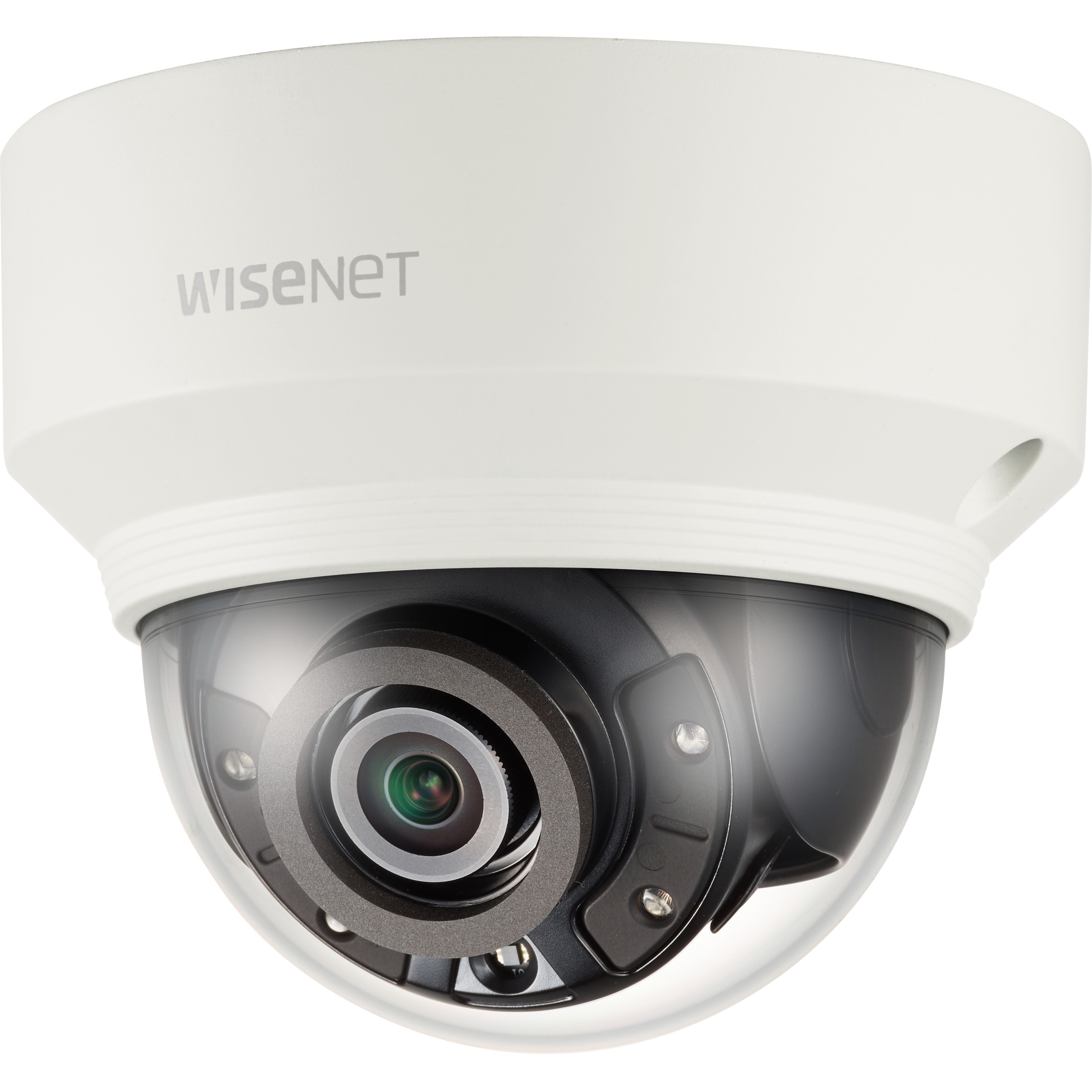 Wisenet XND-6020R 2 Megapixel Indoor HD Network Camera - Color, Monochrome - Dome - 98.43 ft - MJPEG, H.264, H.265, MPEG-4 AVC - 1920 x 1080 Fixed Lens - 60 fps - CMOS - Wall Mount, Parapet Mount, Corner Mount, Pole Mount