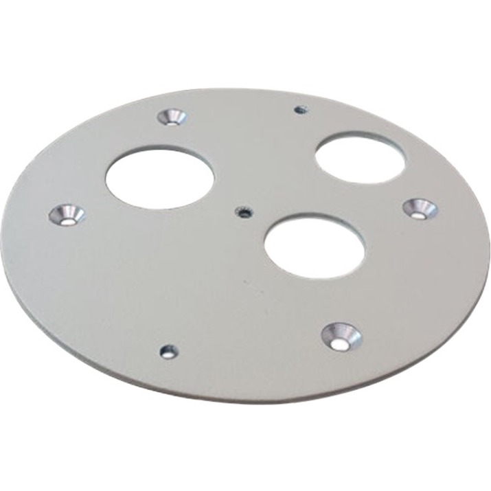 Hanwha Techwin SBP-B-100P Mounting Plate for Network Camera - Ivory - Aluminum