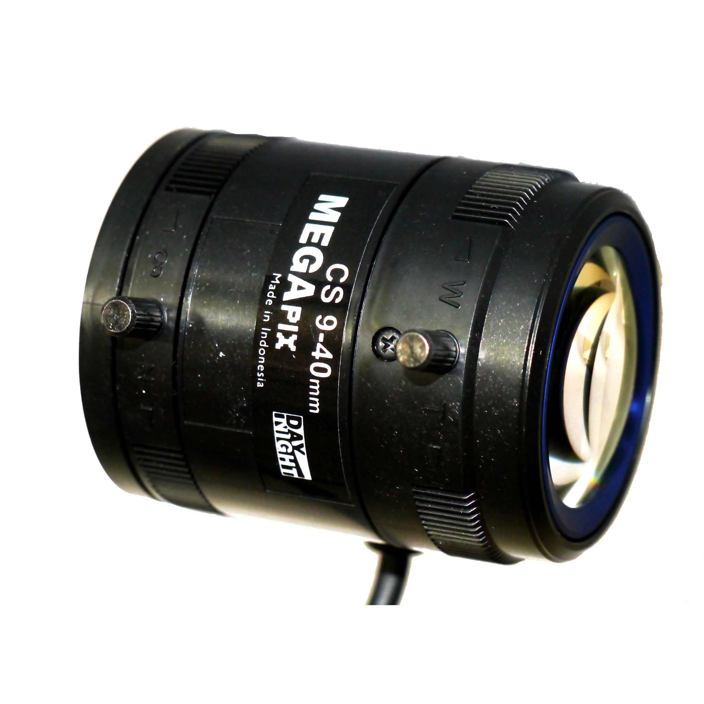 Wisenet SLA-T-M940DN - 9 mm to 40 mmf/1.5 - Varifocal Lens for CS Mount - Designed for Surveillance Camera - 4.4x Optical Zoom - 1.9" Length - 2.2" Diameter