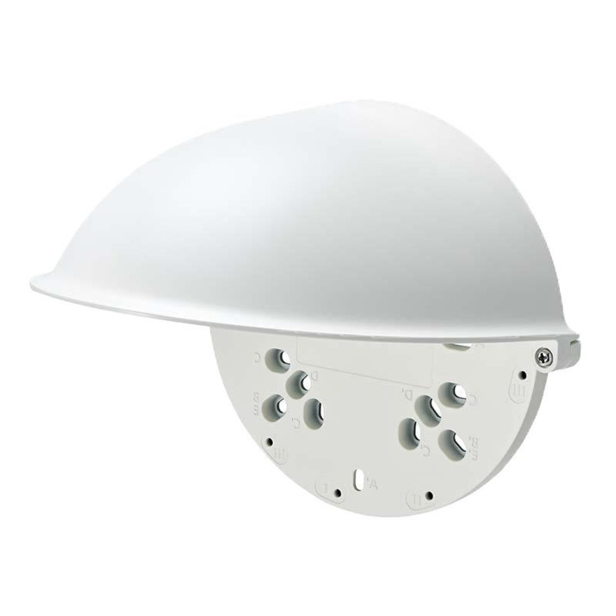 Hanwha Techwin Weather Cap - Easy Installation, Wall Mountable - Outdoor - Rain Resistant, Snow Resistant, Sunlight Resistant - Aluminum, Plastic, Polycarbonate - Ivory