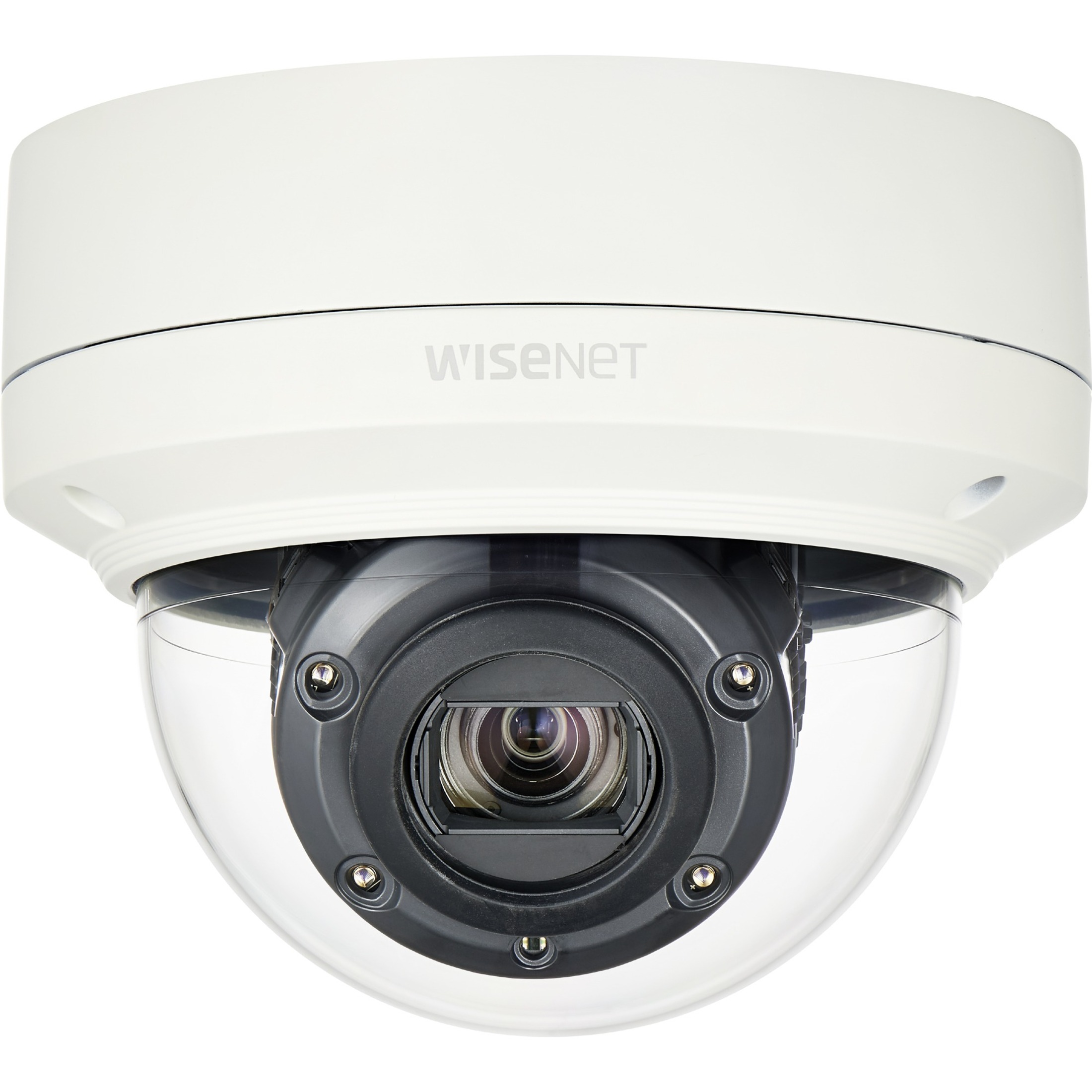 Wisenet XNV-6120R 2 Megapixel Outdoor Full HD Network Camera - Color - Dome - Ivory - 229.66 ft Infrared Night Vision - H.265, H.264 (MPEG-4 Part 10/AVC), MJPEG - 1920 x 1080 - 5.20 mm- 62.40 mm Varifocal Lens - 12x Optical - 60 fps - CMOS - Flush Mount, Wall Mount, Pole Mount, Ceiling Mount, Pipe Mount, Box Mount - IK10 - IP66, IP67 - Vandal Resistant