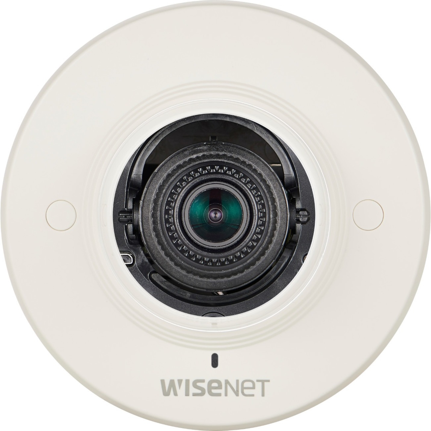 Wisenet XND-6011F 2 Megapixel Full HD Network Camera - Color - Dome - Ivory, Black - H.265, H.264 (MPEG-4 Part 10/AVC), MJPEG, H.264 - 1920 x 1080 - 2.80 mm Fixed Lens - 60 fps - CMOS - Flush Mount