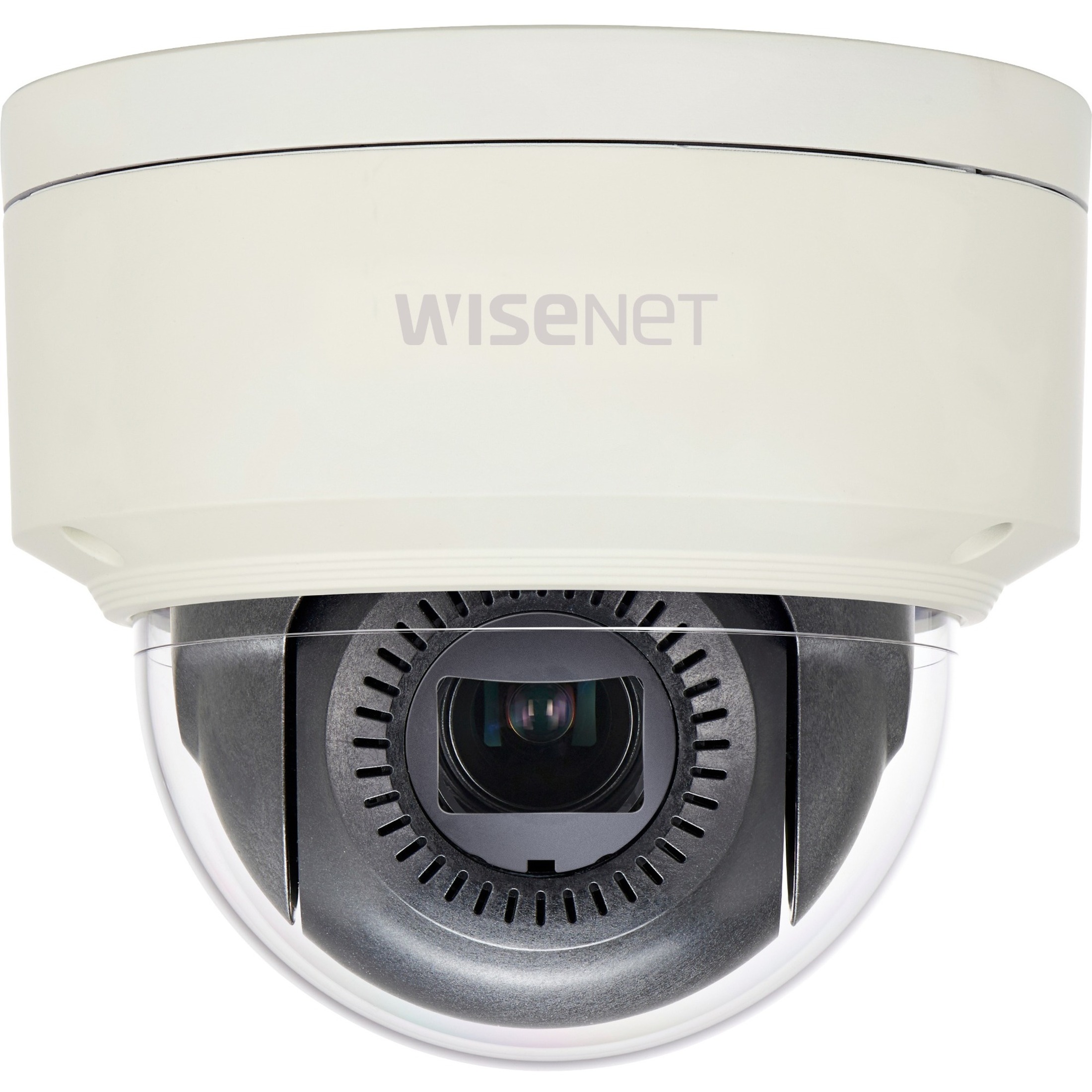 Wisenet extraLUX XNV-6085 2 Megapixel Outdoor Full HD Network Camera - Color - Dome - Ivory - H.265, H.264 (MPEG-4 Part 10/AVC), MJPEG, H.264 - 1920 x 1080 - 4.10 mm- 16.40 mm Varifocal Lens - 4x Optical - 60 fps - CMOS - Pipe Mount, Ceiling Mount, Pole Mount, Wall Mount, Box Mount - IK10 - IP66, IP67 - Vandal Resistant