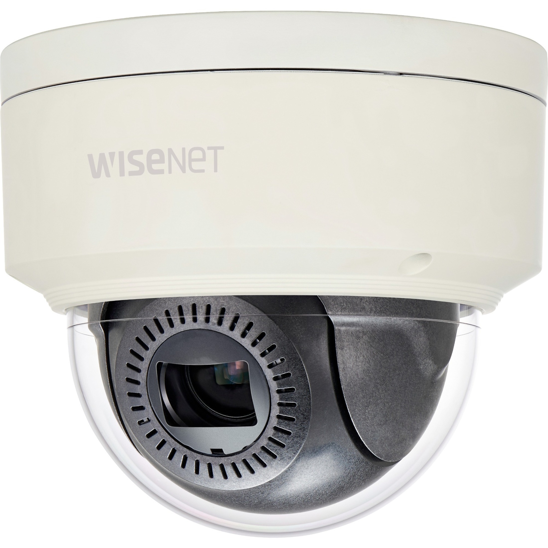 Wisenet extraLUX XNV-6085 2 Megapixel Outdoor Full HD Network Camera - Color - Dome - Ivory - H.265, H.264 (MPEG-4 Part 10/AVC), MJPEG, H.264 - 1920 x 1080 - 4.10 mm- 16.40 mm Varifocal Lens - 4x Optical - 60 fps - CMOS - Pipe Mount, Ceiling Mount, Pole Mount, Wall Mount, Box Mount - IK10 - IP66, IP67 - Vandal Resistant