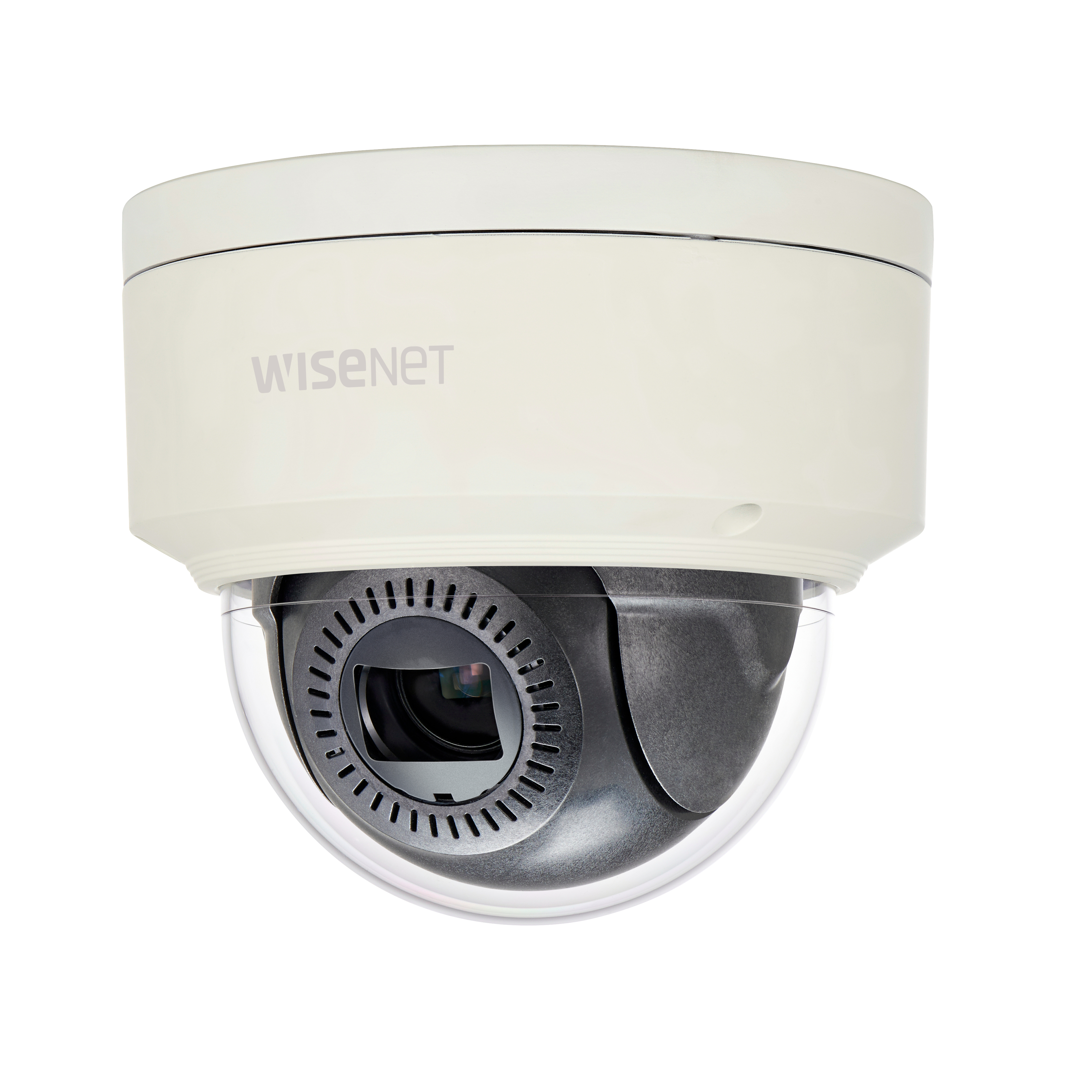 Wisenet extraLUX XNV-6085 2 Megapixel Outdoor Full HD Network Camera - Color - Dome - Ivory - H.265, H.264 (MPEG-4 Part 10/AVC), MJPEG, H.264 - 1920 x 1080 - 4.10 mm- 16.40 mm Varifocal Lens - 4x Optical - 60 fps - CMOS - Pipe Mount, Ceiling Mount, Pole Mount, Wall Mount, Box Mount - IK10 - IP66, IP67 - Vandal Resistant