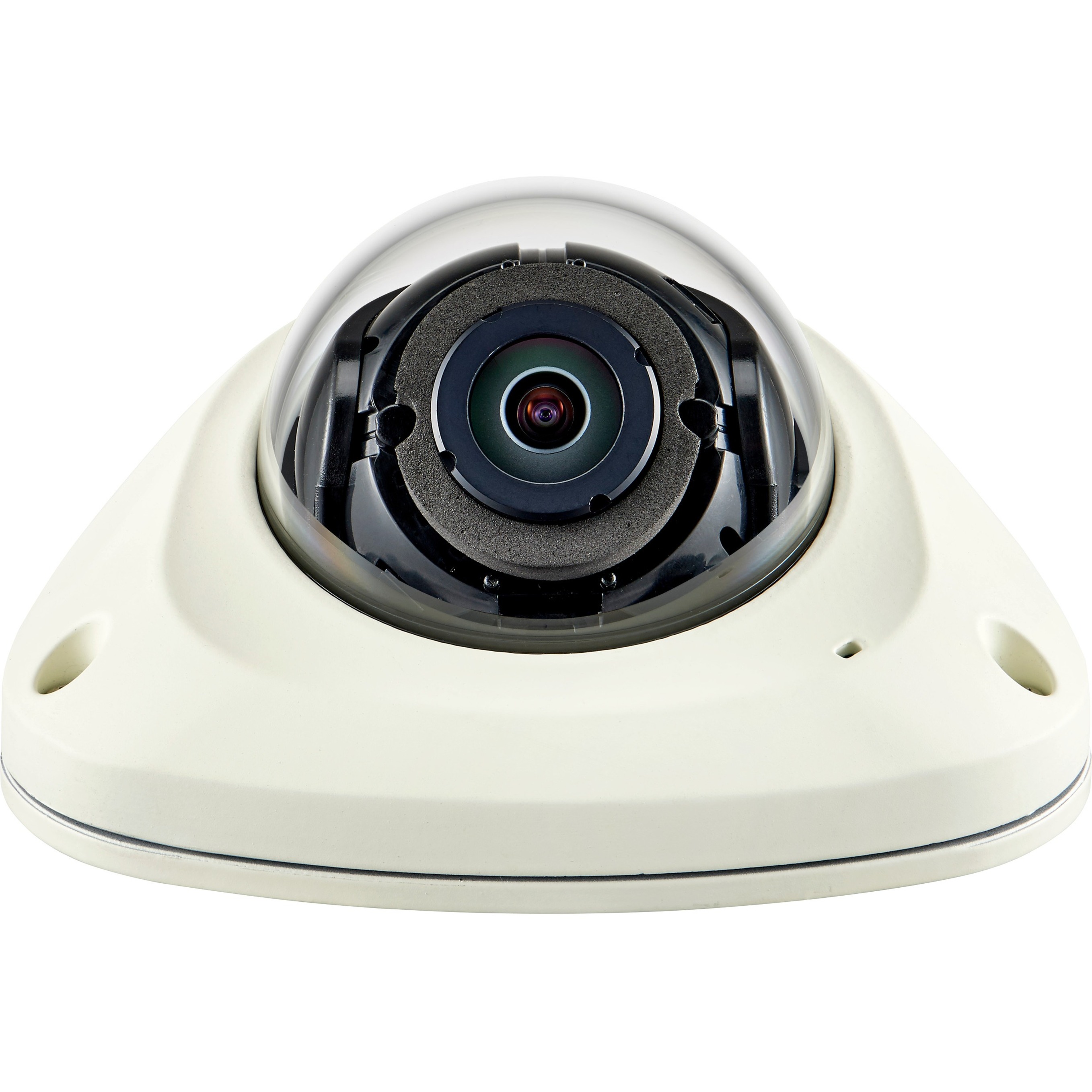 Wisenet XNV-6012 2 Megapixel HD Network Camera - Dome - Ivory - MJPEG, H.265, H.264 - 1920 x 1080 Fixed Lens - 60 fps - CMOS - Ceiling Mount, Wall Mount