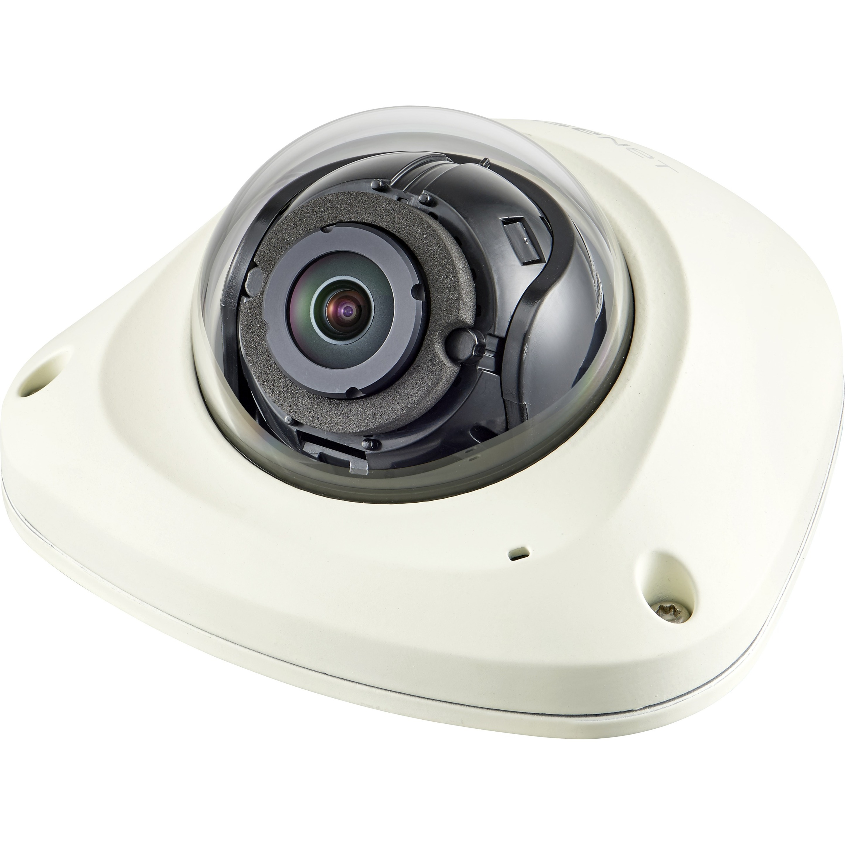 Wisenet XNV-6022RM 2 Megapixel Outdoor Full HD Network Camera - Color, Monochrome - Dome - Ivory - 49.21 ft Infrared Night Vision - H.264, MJPEG, MPEG-4 AVC, H.265 - 1920 x 1080 - 3.60 mm Fixed Lens - 60 fps - CMOS - Pole Mount - Vandal Resistant