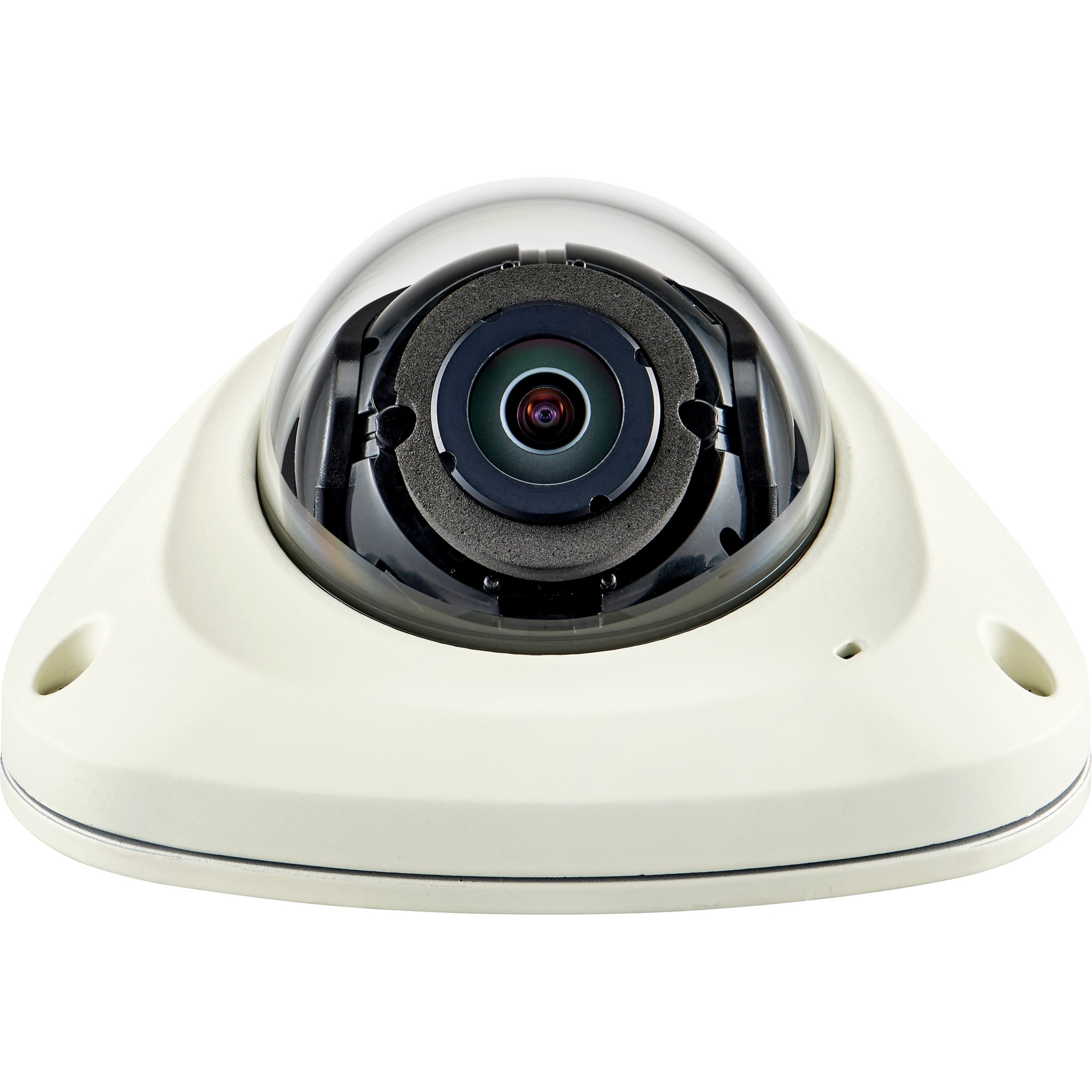 Wisenet XNV-6022R 2 Megapixel Outdoor Full HD Network Camera - Monochrome, Color - Dome - Ivory - 49.21 ft Infrared Night Vision - MPEG-4 AVC, MJPEG, H.264, H.265 - 1920 x 1080 - 3.60 mm Fixed Lens - 60 fps - CMOS - Pole Mount - Vandal Resistant