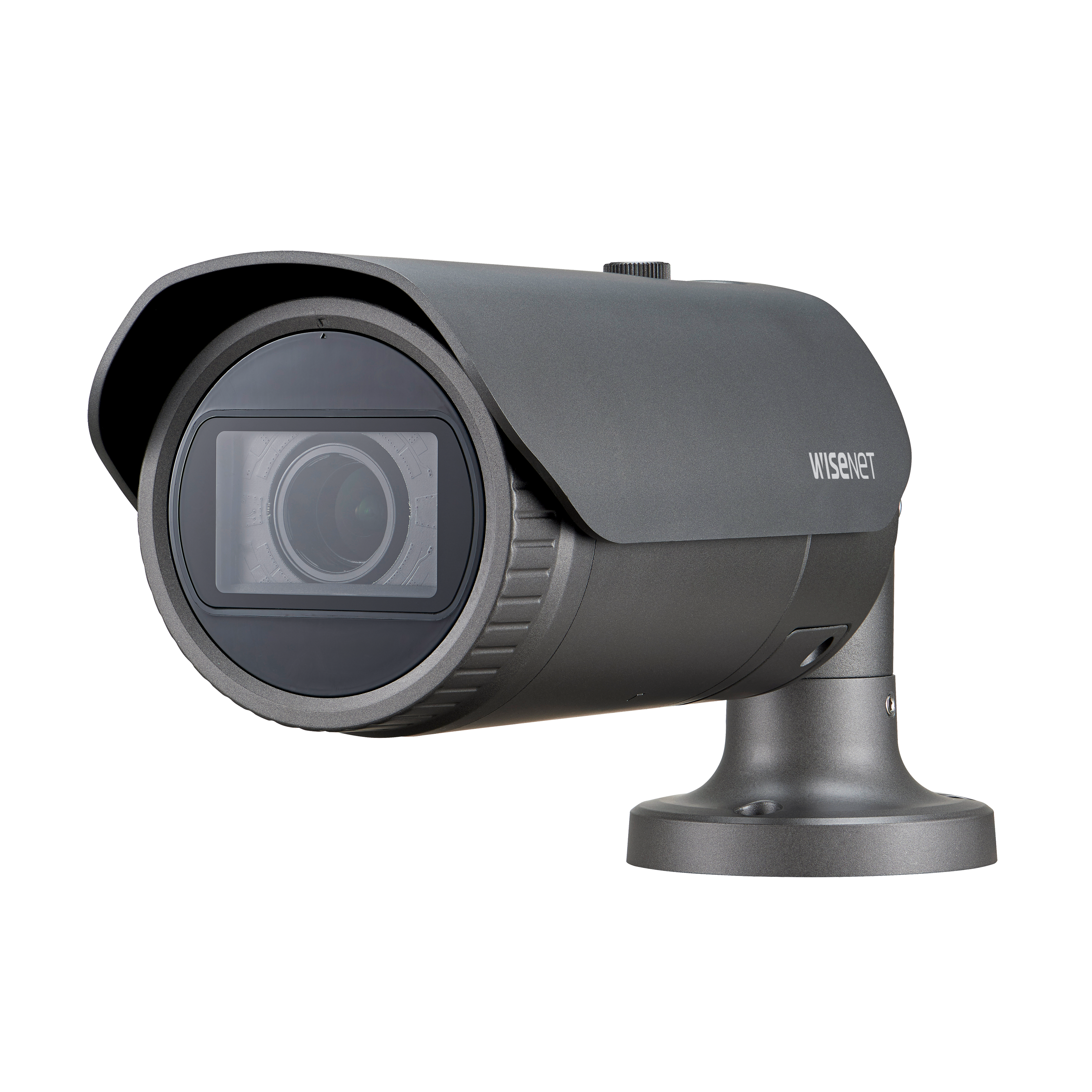Wisenet XNO-L6080R 2 Megapixel Outdoor Full HD Network Camera - Color, Monochrome - Bullet - 98.43 ft Infrared Night Vision - H.265, H.264, MJPEG, H.264/MPEG-4 AVC - 1920 x 1080 - 3.20 mm- 10 mm Varifocal Lens - 3.1x Optical - 60 fps - CMOS - Box Mount, Pole Mount - IK10 - IP66