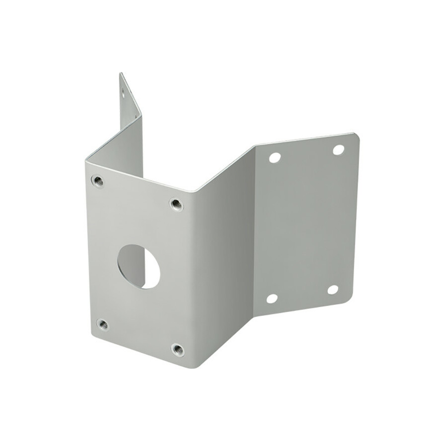 Hanwha Techwin SBP-300KMS Corner Mount for Network Camera - Ivory - Galvanized Steel