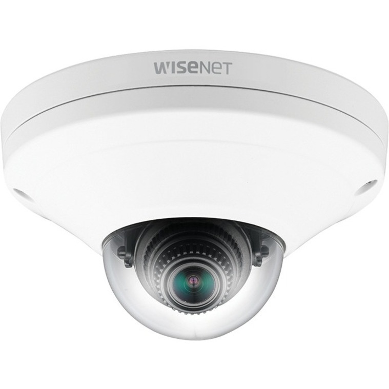 Wisenet XNV-6011W 2 Megapixel HD Network Camera - Monochrome, Color - Dome - MJPEG, MPEG-4 AVC, H.264, H.265 - 1920 x 1080 Fixed Lens - 30 fps - CMOS - Wall Mount, Gooseneck, Pendant Mount, Parapet Mount, Pole Mount, Corner Mount