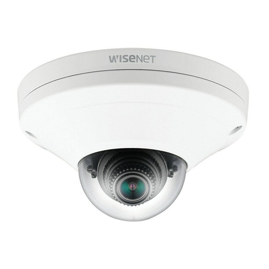 Wisenet XNV-6011W 2 Megapixel HD Network Camera - Monochrome, Color - Dome - MJPEG, MPEG-4 AVC, H.264, H.265 - 1920 x 1080 Fixed Lens - 30 fps - CMOS - Wall Mount, Gooseneck, Pendant Mount, Parapet Mount, Pole Mount, Corner Mount