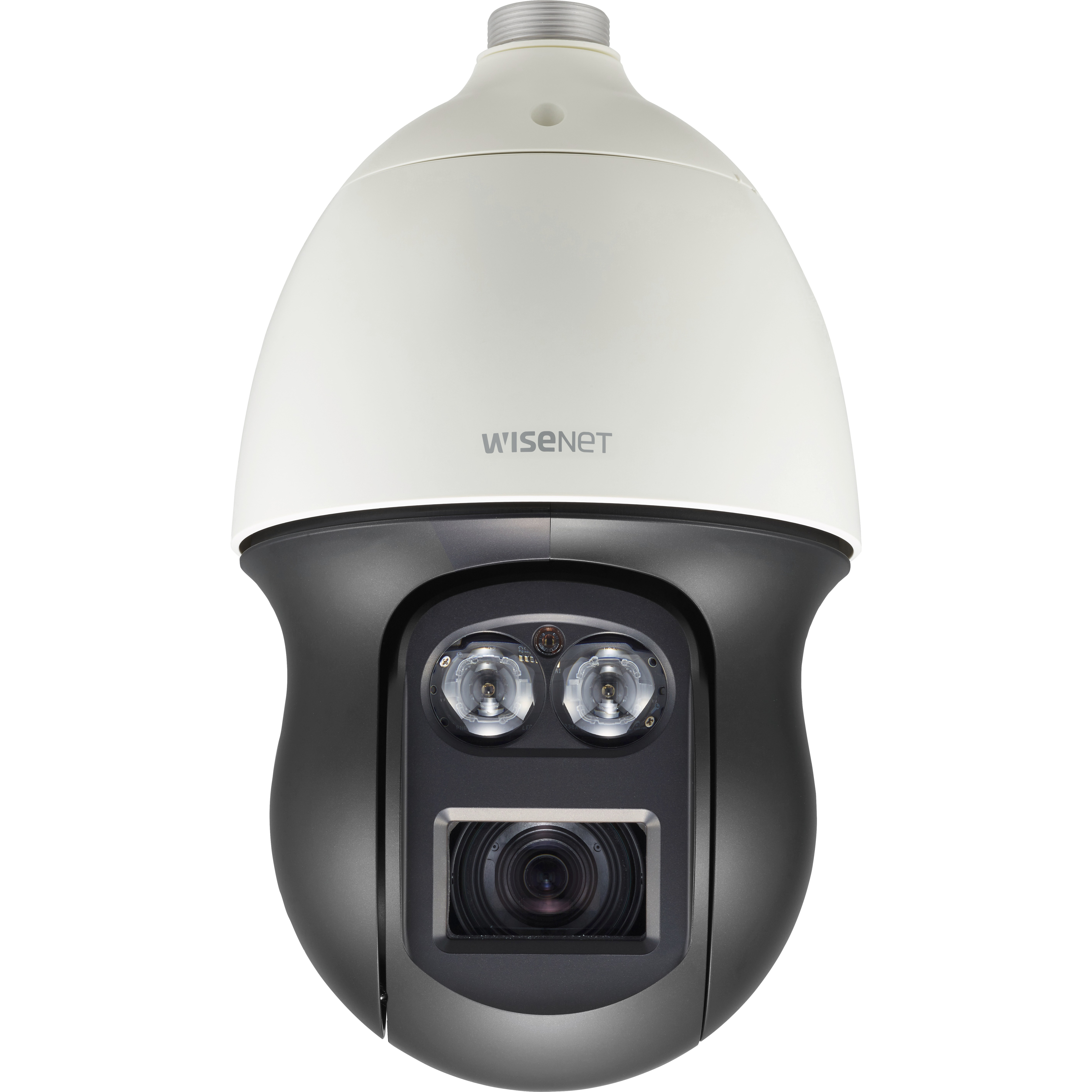 Wisenet XNP-6550RH 2 Megapixel Outdoor Full HD Network Camera - Color - Dome - Black, Ivory - 1640.42 ft Infrared Night Vision - H.265, H.264, MJPEG - 1920 x 1080 - 4.75 mm- 261.40 mm Zoom Lens - 55x Optical - 60 fps - CMOS - Wall Mount, Pole Mount, Box Mount, Parapet Mount, Ceiling Mount, Corner Mount, Bracket Mount, Pendant Mount - IK10 - IP66 - Vandal Resistant