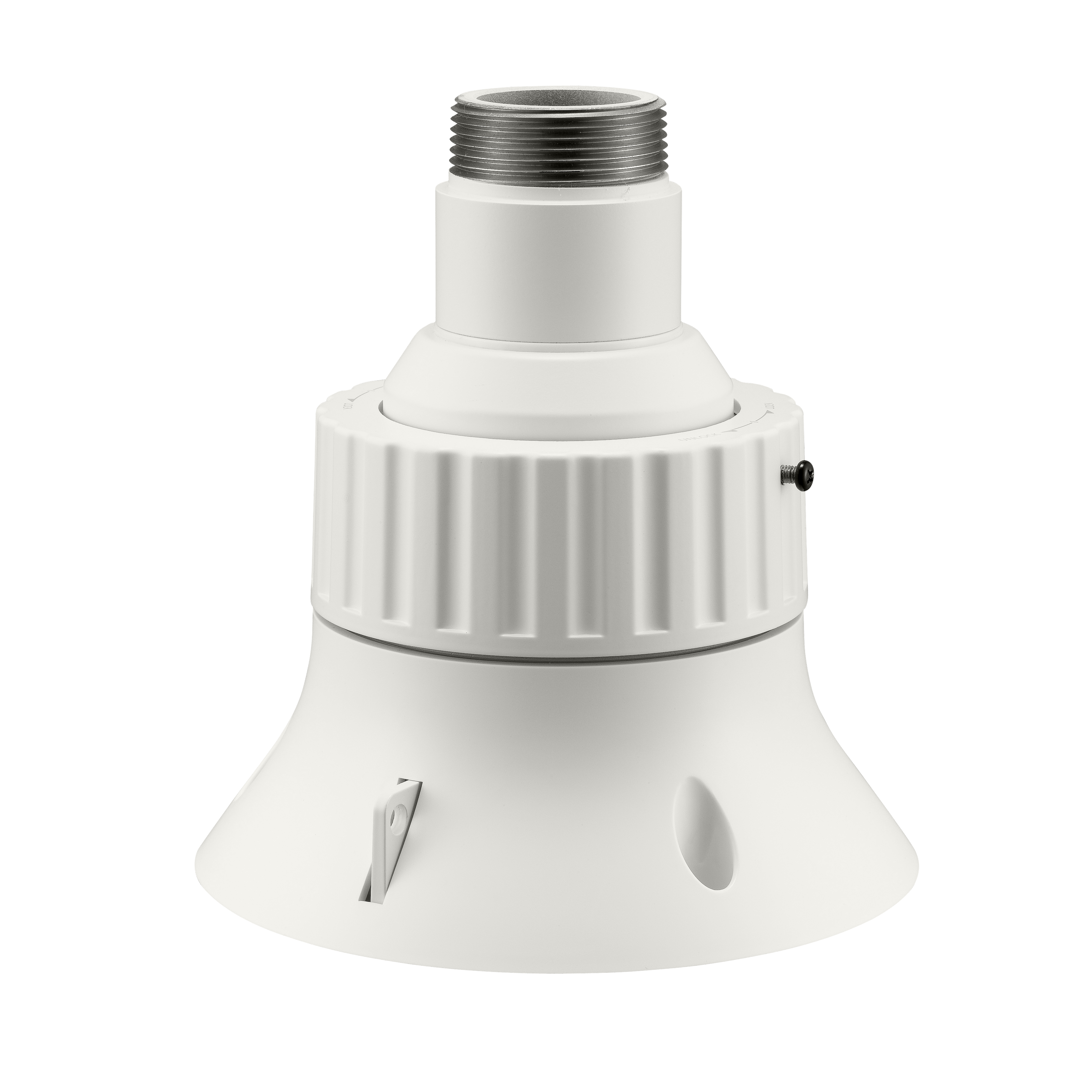 Hanwha Techwin Built-in SFP Install Base for PTZ Cameras - Surveillance - Aluminum