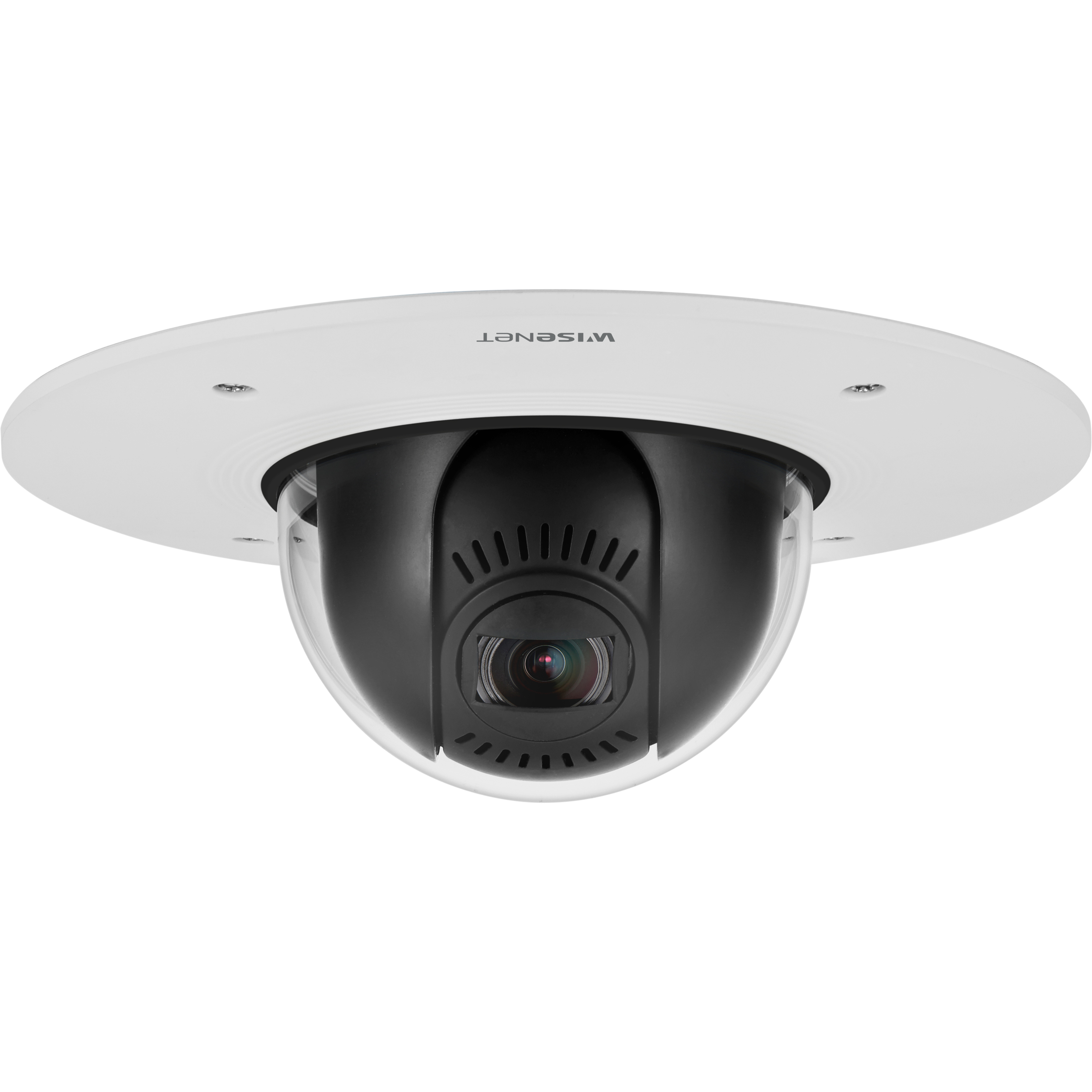 Wisenet XND-6081FZ 2 Megapixel Indoor HD Network Camera - Color, Monochrome - Dome - White - MJPEG, H.264, H.265 - 1920 x 1080 - 2.80 mm- 12 mm Zoom Lens - 4.3x Optical - 60 fps - CMOS - Flush Mount