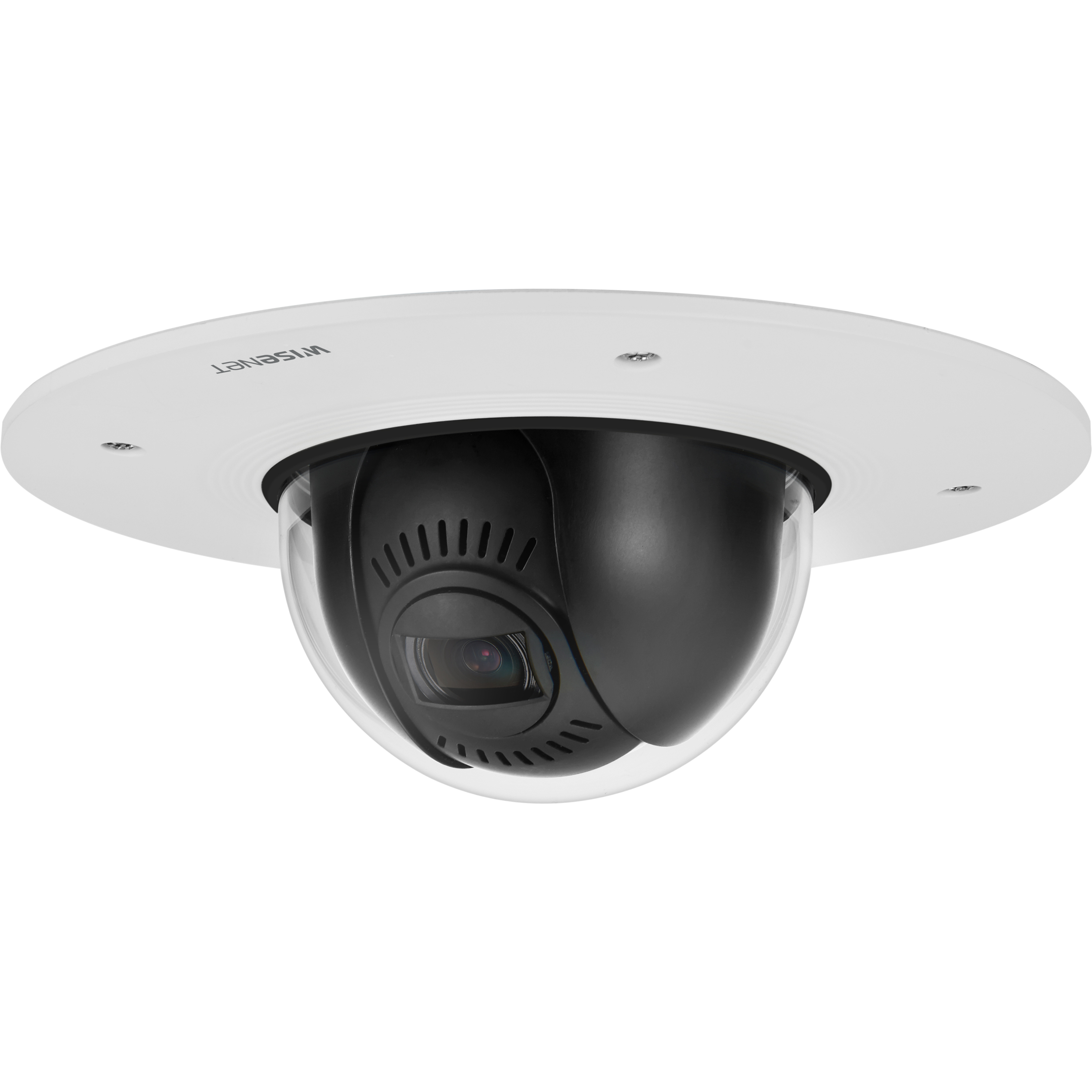 Wisenet XND-6081FZ 2 Megapixel Indoor HD Network Camera - Color, Monochrome - Dome - White - MJPEG, H.264, H.265 - 1920 x 1080 - 2.80 mm- 12 mm Zoom Lens - 4.3x Optical - 60 fps - CMOS - Flush Mount