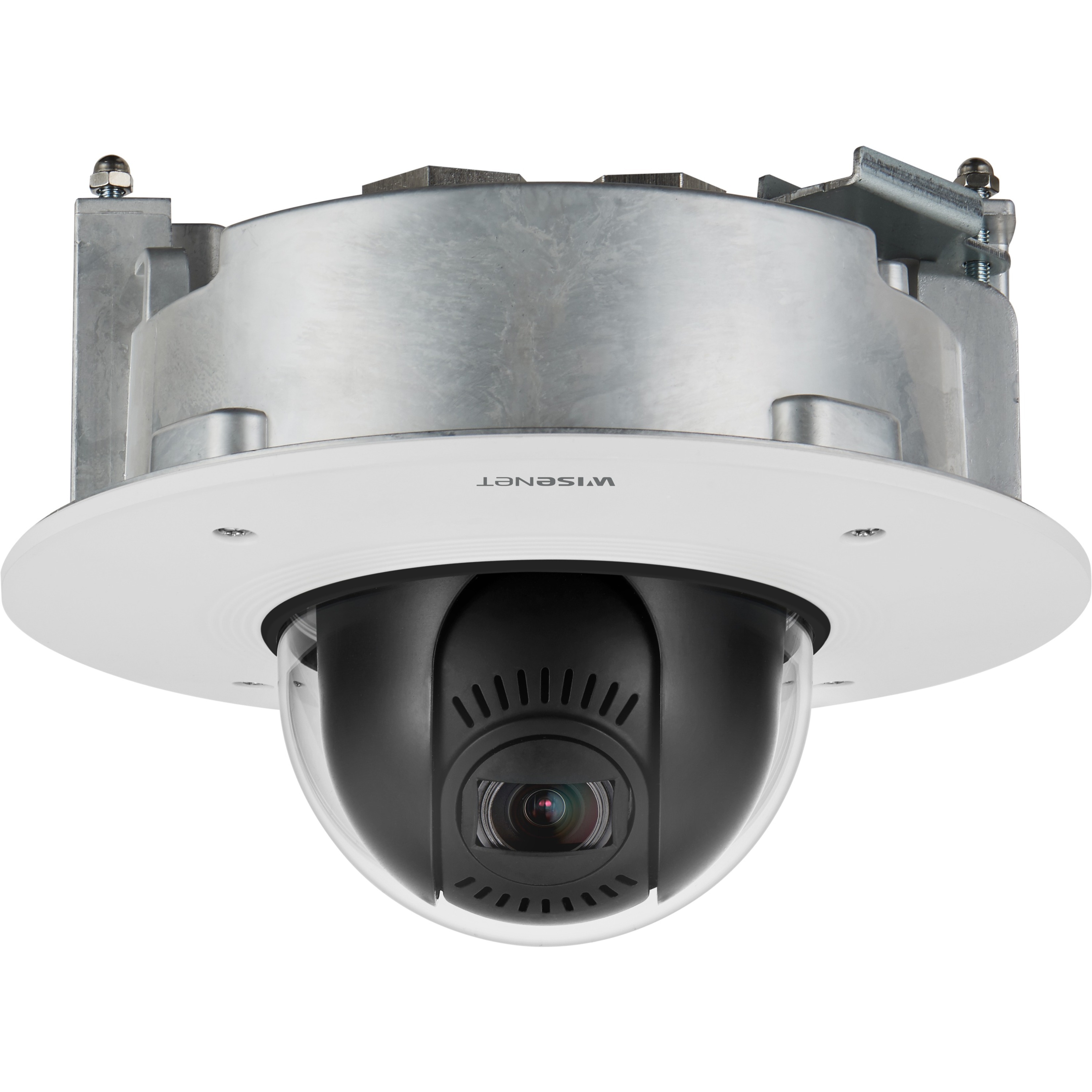 Wisenet XND-6081FZ 2 Megapixel Indoor HD Network Camera - Color, Monochrome - Dome - White - MJPEG, H.264, H.265 - 1920 x 1080 - 2.80 mm- 12 mm Zoom Lens - 4.3x Optical - 60 fps - CMOS - Flush Mount