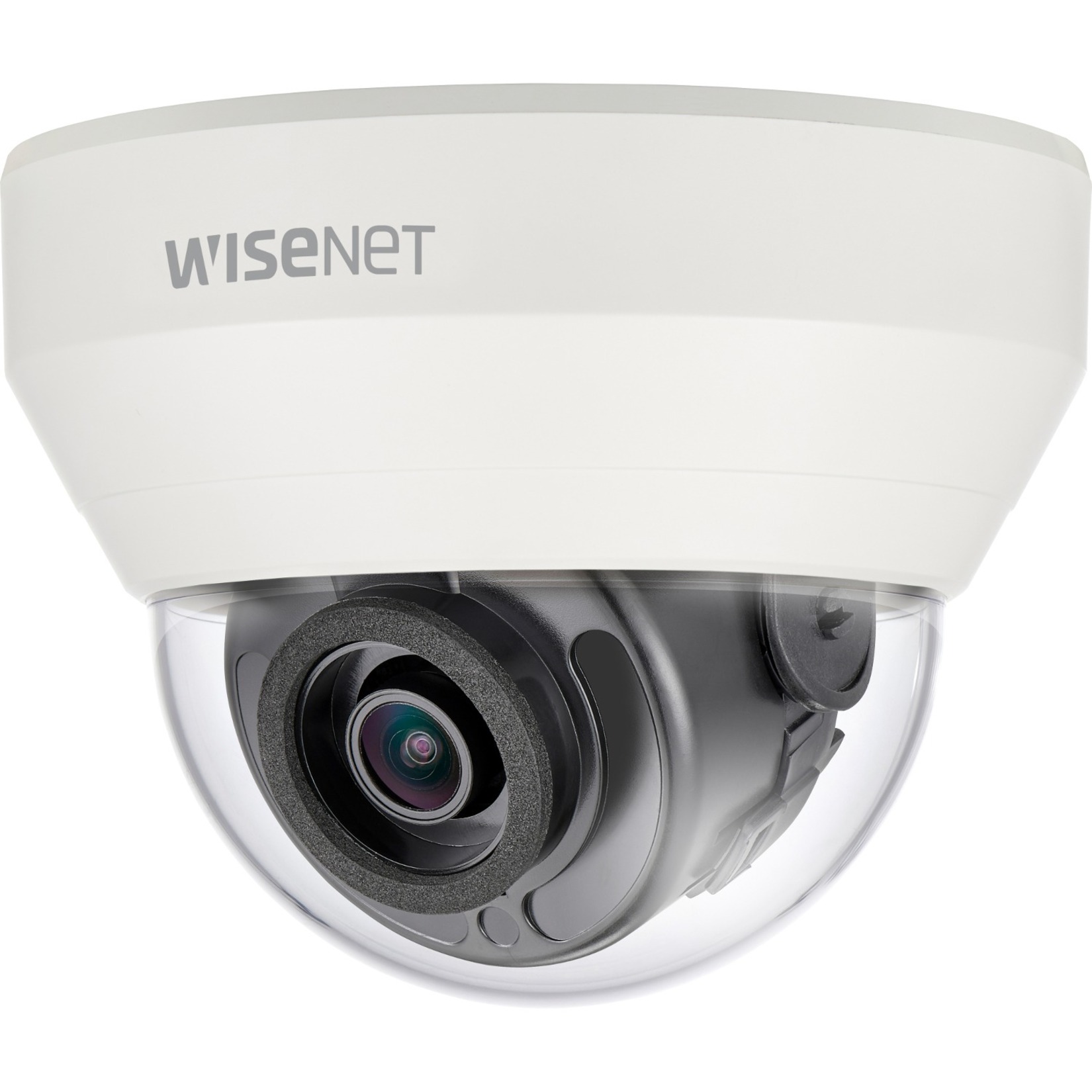 Wisenet HCD-6010 2 Megapixel HD Surveillance Camera - Monochrome - Dome - Ivory - 1920 x 1080 - 2.80 mm Fixed Lens - CMOS - Wall Mount