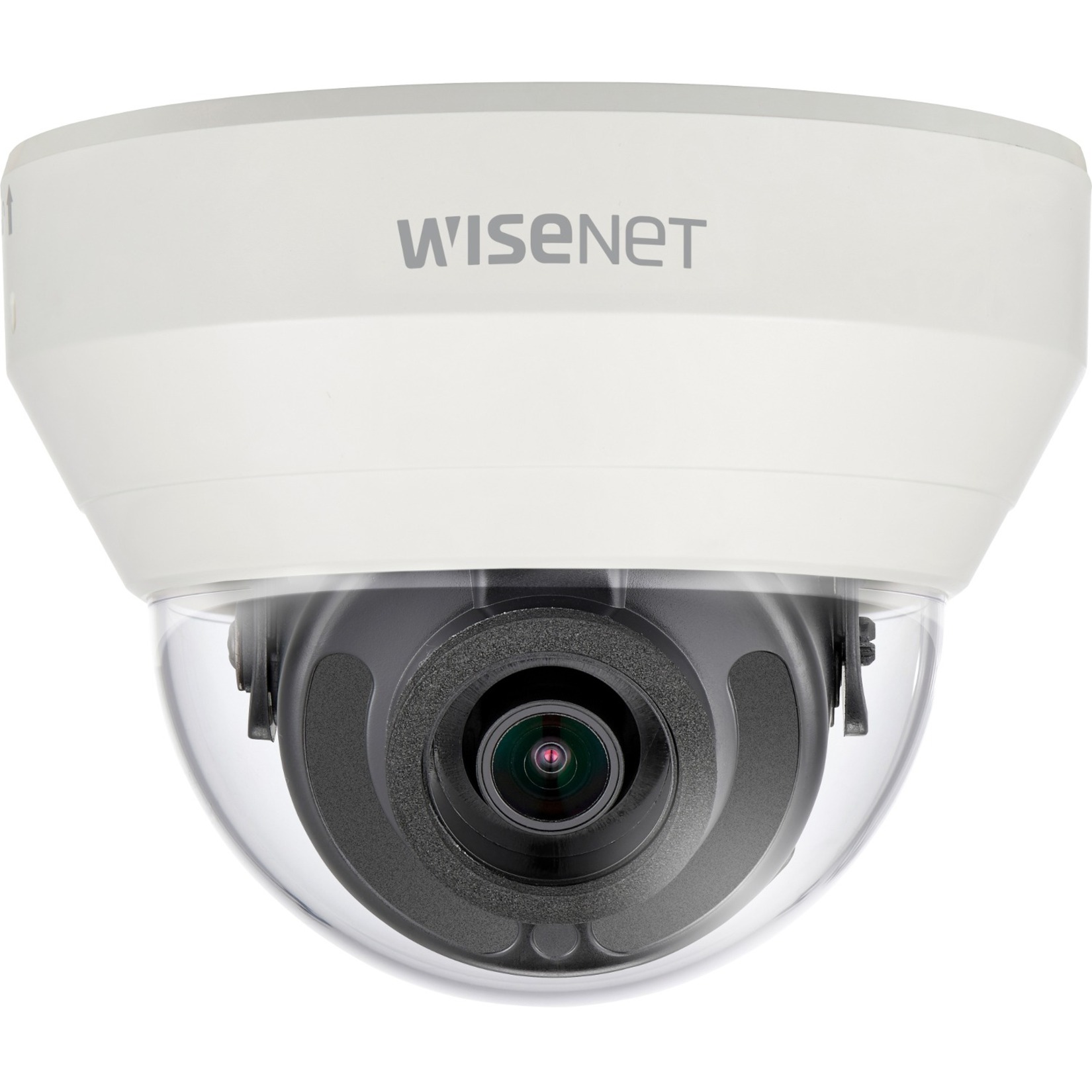Wisenet HCD-6010 2 Megapixel HD Surveillance Camera - Monochrome - Dome - Ivory - 1920 x 1080 - 2.80 mm Fixed Lens - CMOS - Wall Mount