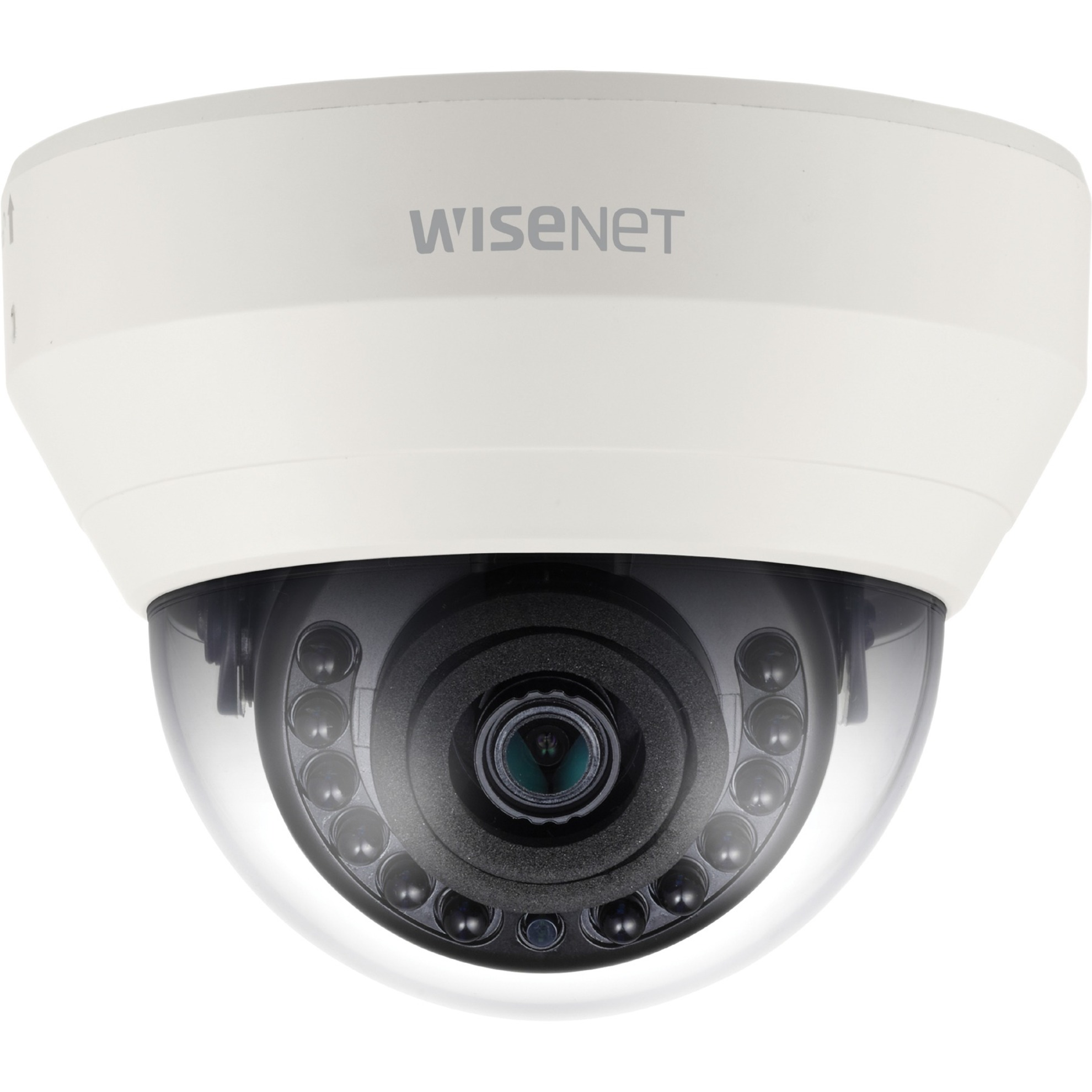 Wisenet HCD-6020R HD Surveillance Camera - Color - Dome - Ivory - 65.62 ft - 1920 x 1080 - 4 mm Fixed Lens - CMOS - Wall Mount