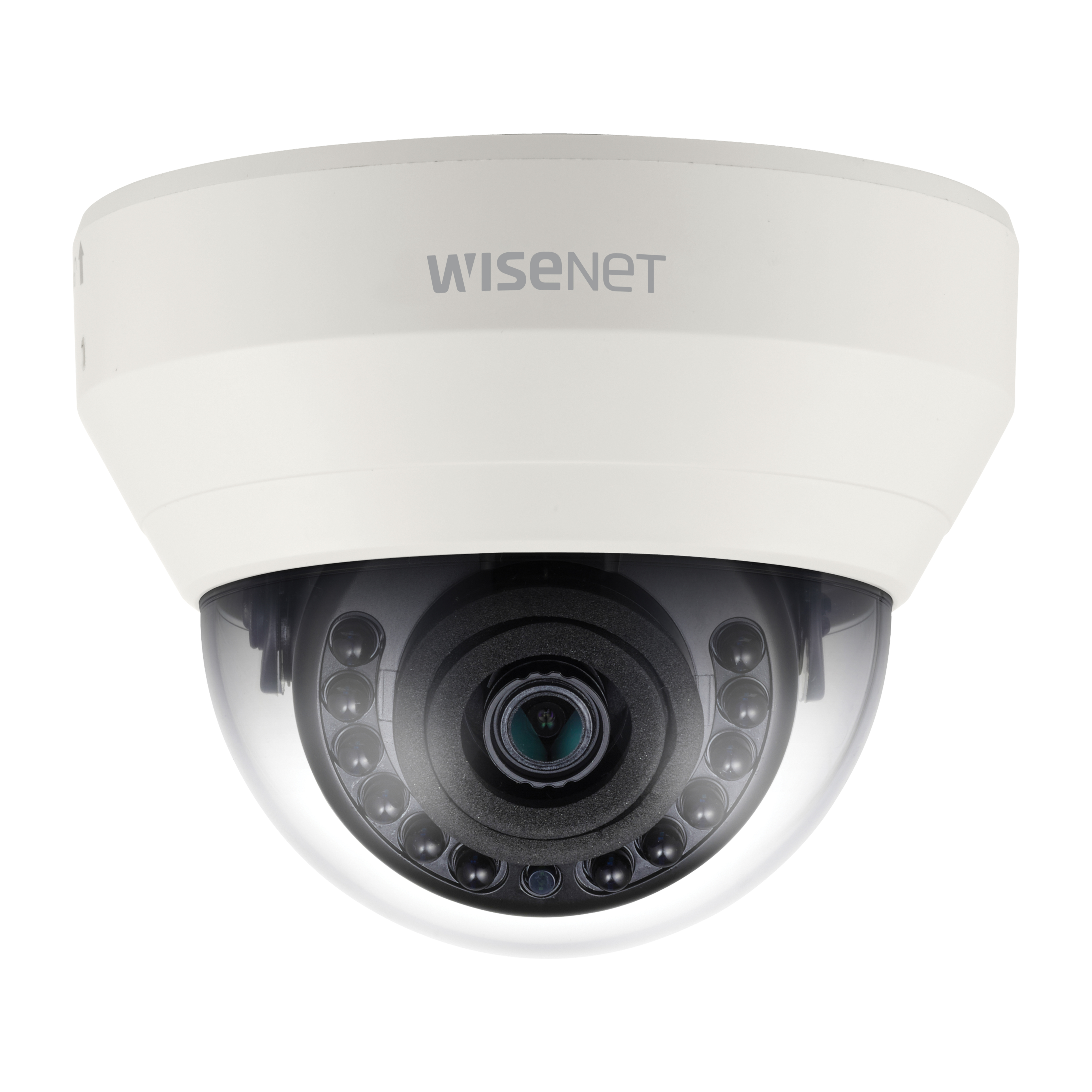 Wisenet HCD-6020R HD Surveillance Camera - Color - Dome - Ivory - 65.62 ft - 1920 x 1080 - 4 mm Fixed Lens - CMOS - Wall Mount