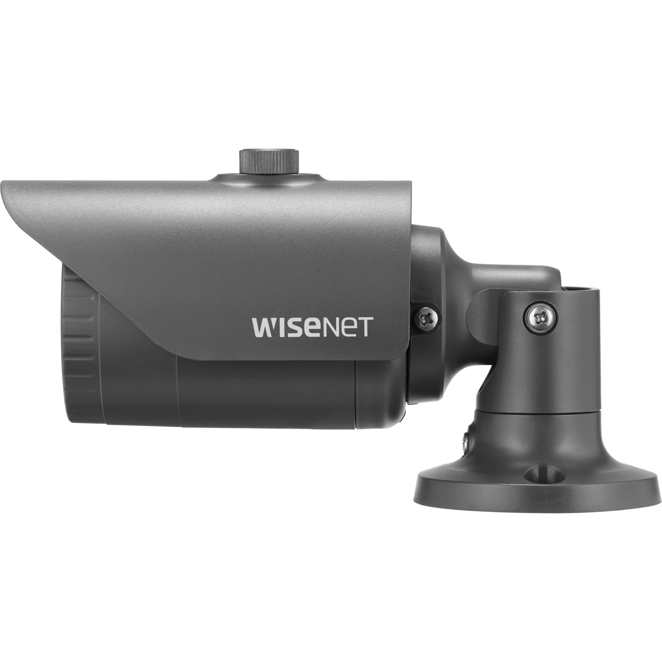 Wisenet HCO-6020R 2 Megapixel Outdoor HD Surveillance Camera - Bullet - Dark Gray - 98.43 ft - 1920 x 1080 Fixed Lens - CMOS - Pole Mount, Backbox Mount - Weather Resistant