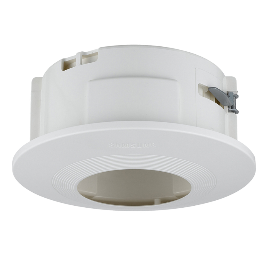 Hanwha Techwin SHD-3000F5 Flush Mount Kit for Network Camera - White - Polycarbonate