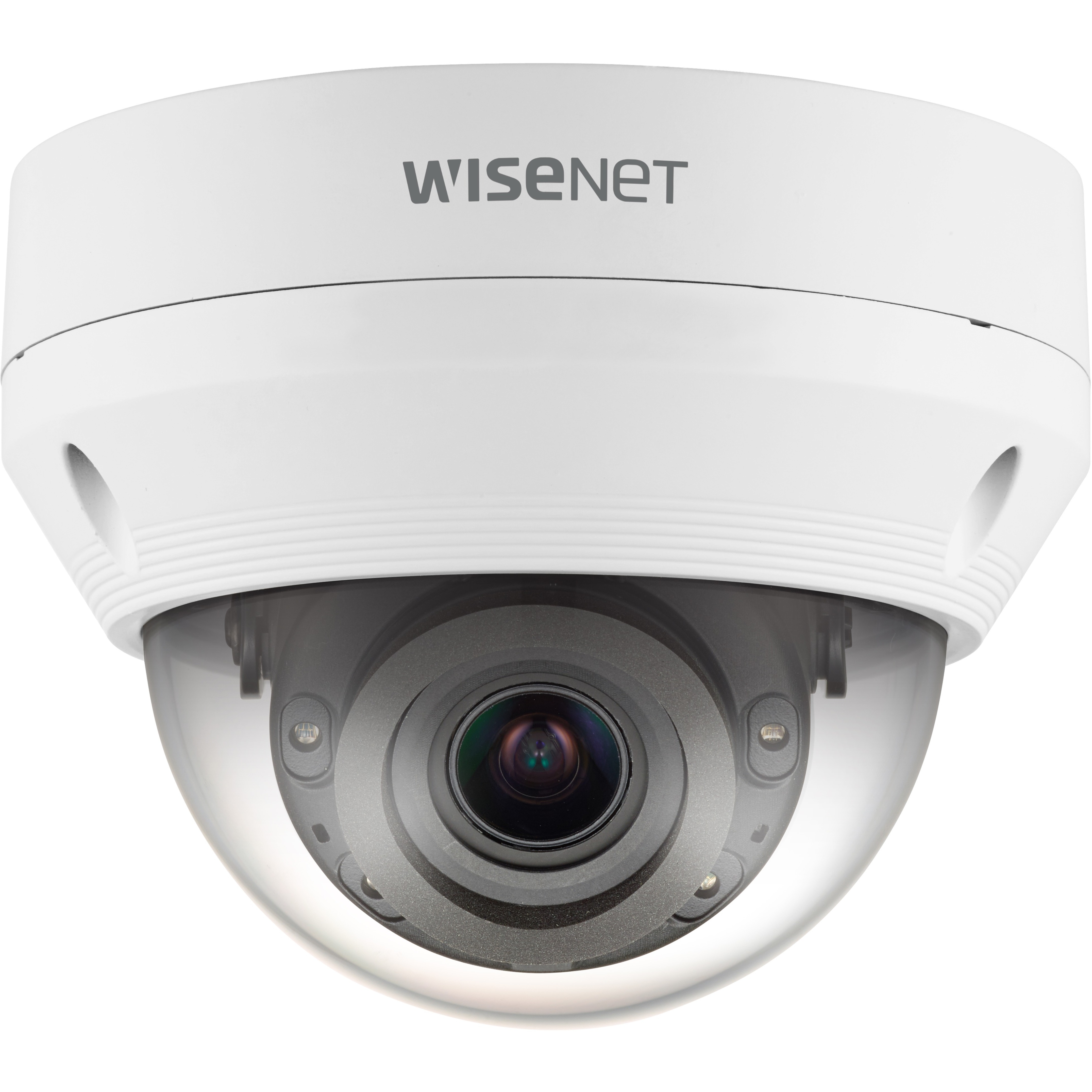 Wisenet QNV-6082R 2 Megapixel Full HD Network Camera - Dome - White - 98.43 ft Infrared Night Vision - H.265, H.264, MJPEG - 1920 x 1080 - 3.20 mm- 10 mm Zoom Lens - 3.1x Optical - 30 fps - CMOS - Ceiling Mount, Wall Mount
