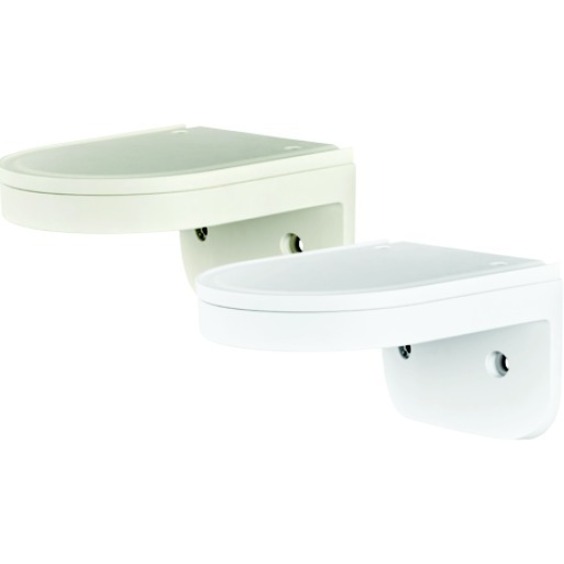 Hanwha Techwin SBP-137WMW1 Wall Mount for Network Camera - White - Aluminum, Plastic