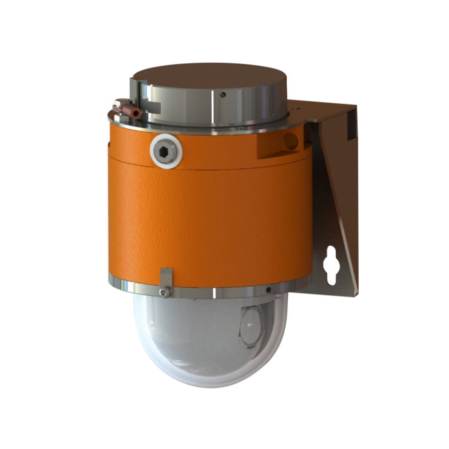 Wisenet TNP-X6322EPT3-Z 2.6 Megapixel Indoor/Outdoor HD Network Camera - Dome - Yellow Orange - Night Vision - H.264 (MPEG-4 Part 10/AVC), H.265, MJPEG - 1920 x 1080 - 4.44 mm Zoom Lens - 32x Optical - 60 fps - CMOS - Wall Mount, Pole Mount, Corner Mount