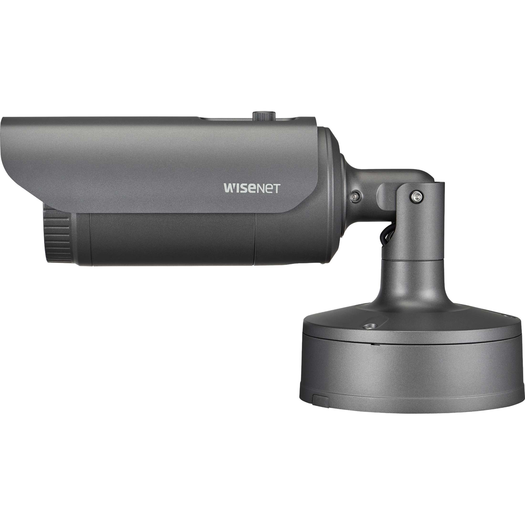 Wisenet XNO-6120R 2 Megapixel Outdoor HD Network Camera - Bullet - Dark Gray - 229.66 ft Night Vision - H.265, H.264, MJPEG, H.264 (MPEG-4 Part 10/AVC) - 1920 x 1080 - 5.20 mm Zoom Lens - 12x Optical - 60 fps - CMOS - Pole Mount, Board-in Type