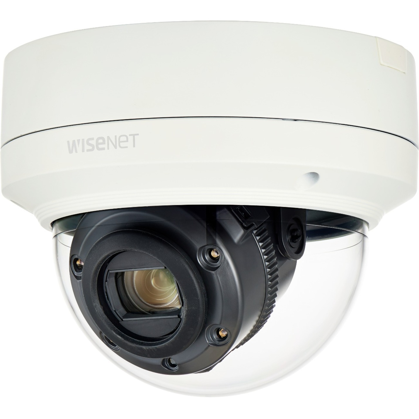 Wisenet XNV-6120R 2 Megapixel Outdoor HD Network Camera - Dome - Ivory - 229.66 ft - H.265, H.264, H.264 (MPEG-4 Part 10/AVC), MJPEG - 1920 x 1080 - 5.20 mm Zoom Lens - 12x Optical - 60 fps - CMOS - Hanging Mount, Wall Mount, Gooseneck, Pendant Mount, Parapet Mount, Pole Mount, Corner Mount, Tilted Mount, Ceiling Mount