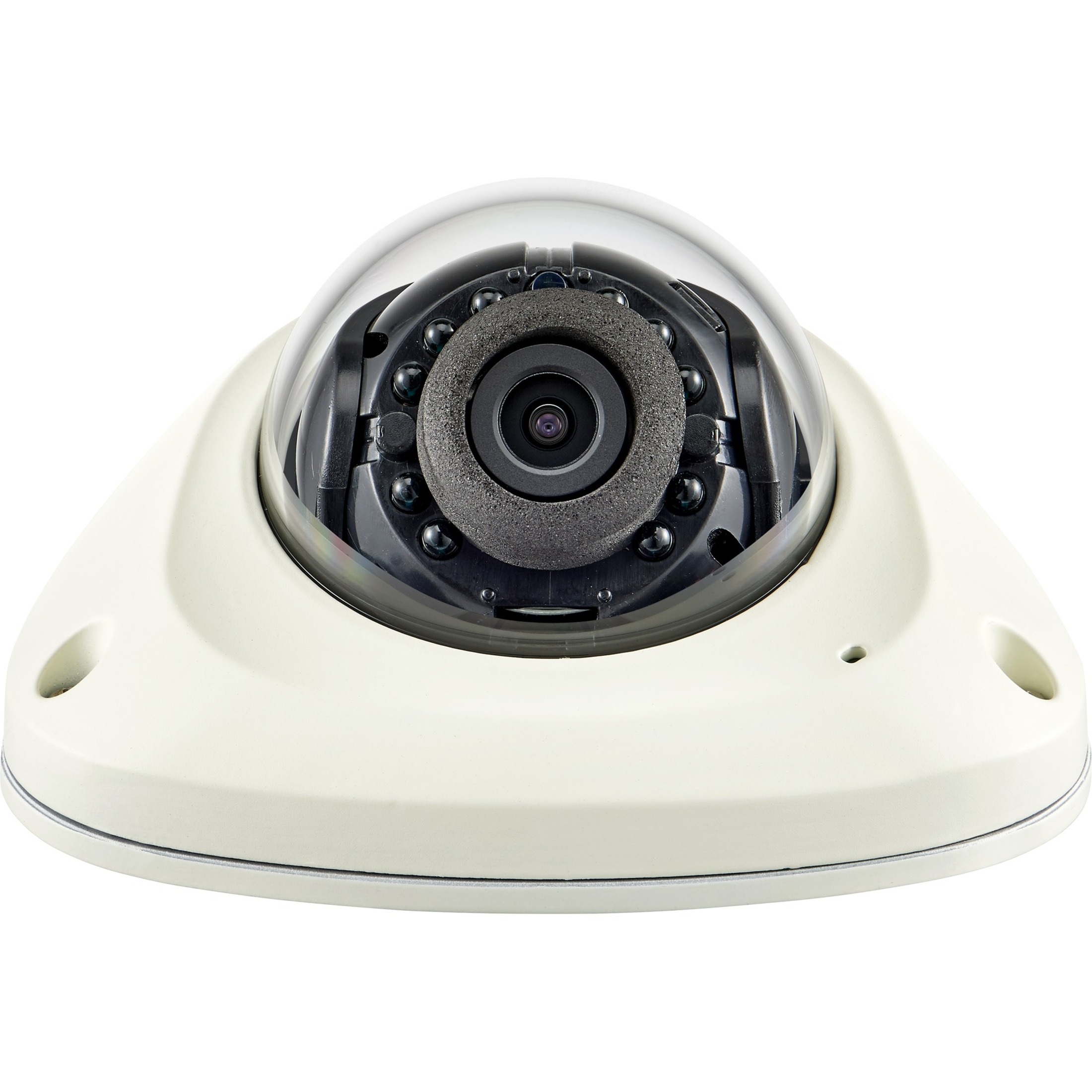 Wisenet QNV-6024RM 2 Megapixel Full HD Network Camera - Color - Dome - Ivory - 49.21 ft Infrared Night Vision - H.264, MJPEG, H.265, H.264M, H.264B, H.264H - 1920 x 1080 - 3.60 mm Fixed Lens - 30 fps - CMOS - IK10 - IP66 - Vandal Resistant