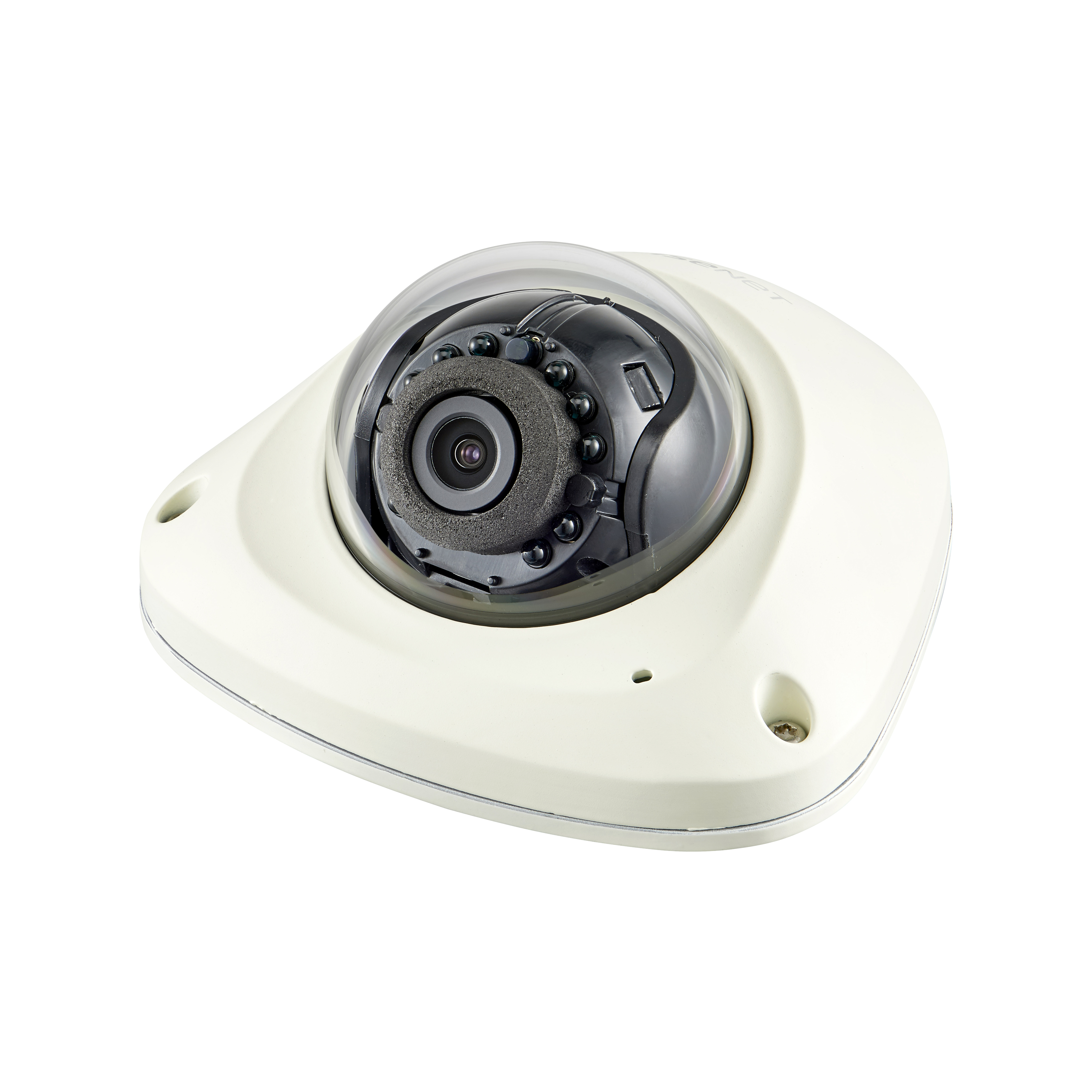 Wisenet QNV-6024RM 2 Megapixel Full HD Network Camera - Color - Dome - Ivory - 49.21 ft Infrared Night Vision - H.264, MJPEG, H.265, H.264M, H.264B, H.264H - 1920 x 1080 - 3.60 mm Fixed Lens - 30 fps - CMOS - IK10 - IP66 - Vandal Resistant