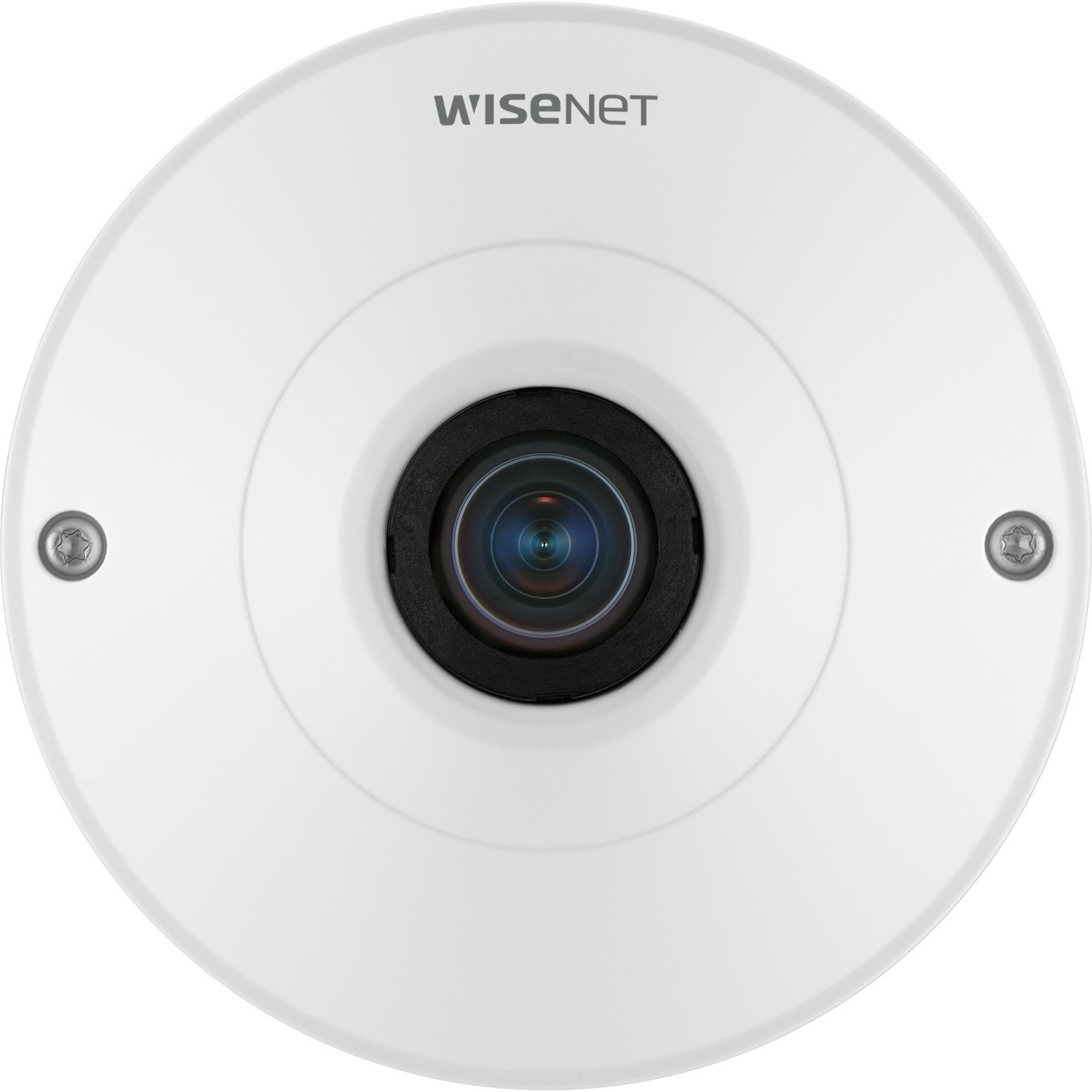 Wisenet QNF-9010 12 Megapixel Indoor Network Camera - Color - Fisheye - White - H.265, H.264, MJPEG, H.264M, H.264H - 3008 x 3008 - 1.08 mm Fixed Lens - 30 fps - CMOS - Pole Mount, Pipe Mount, Box Mount, Pendant Mount, In-ceiling, Flush Mount, Corner Mount, Gooseneck, Wall Mount, Parapet Mount - IP42