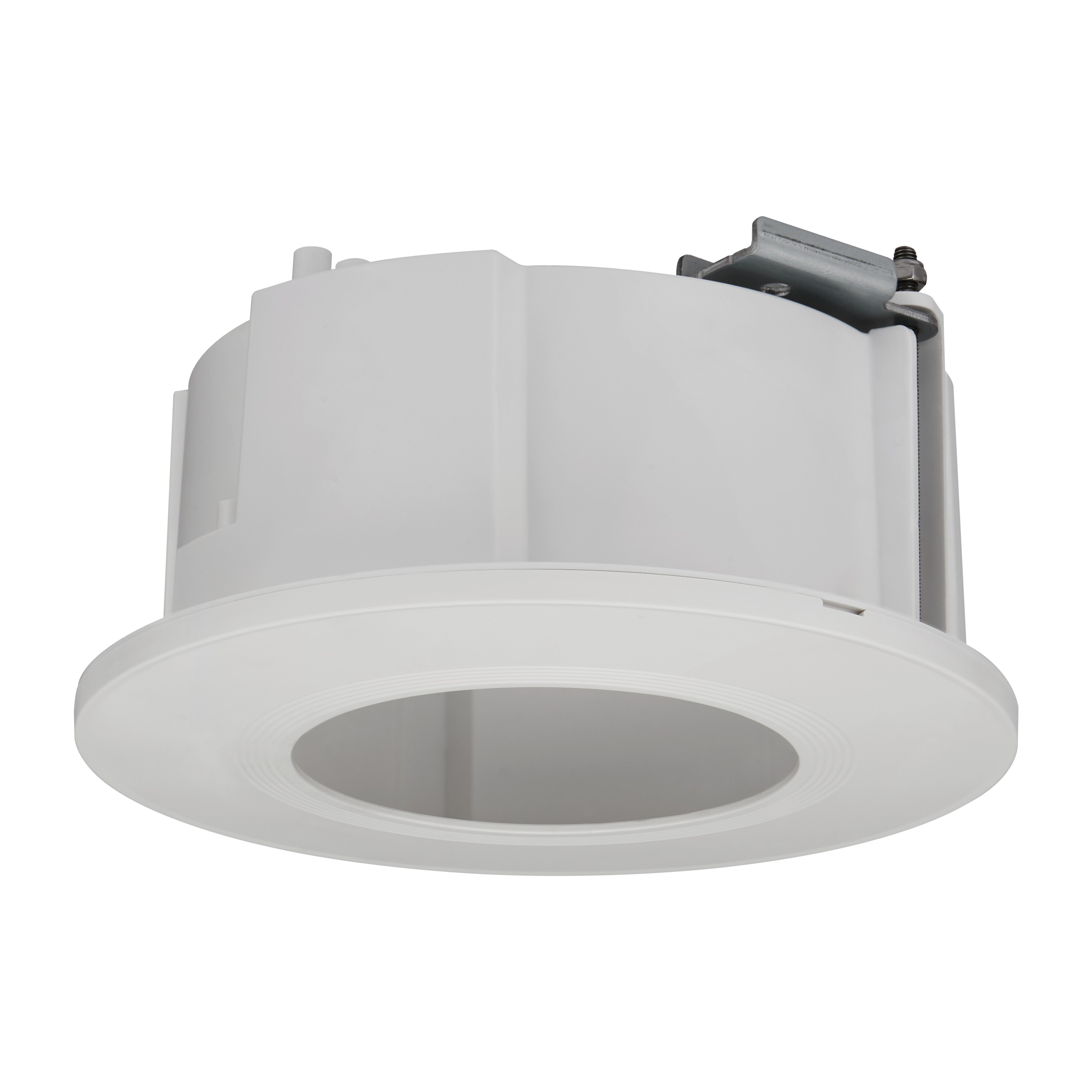 Hanwha Techwin Flush Mount Kit for Network Camera - White - Polycarbonate