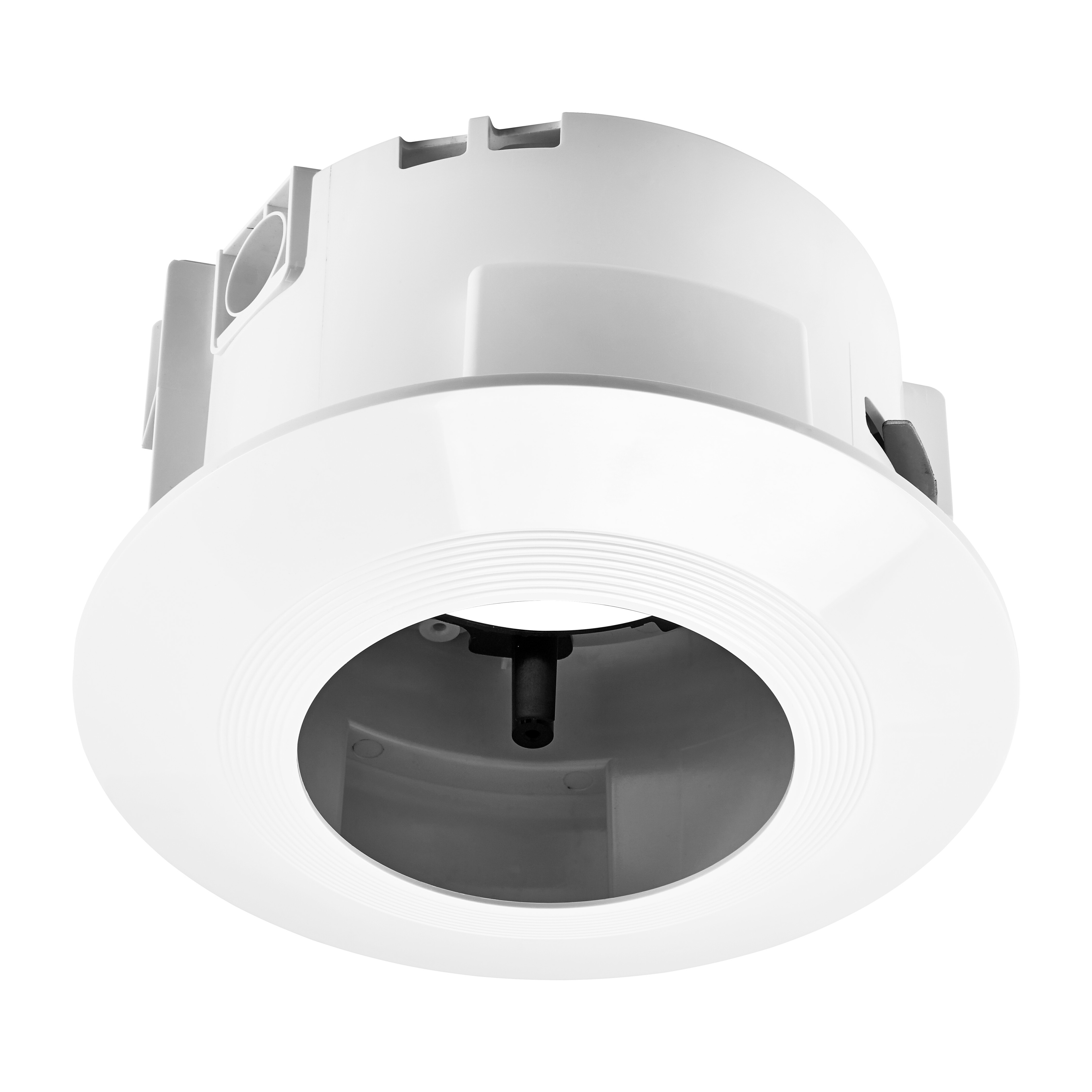 Wisenet SHP-1680FW Flush Mount Kit for Network Camera - White - Polycarbonate