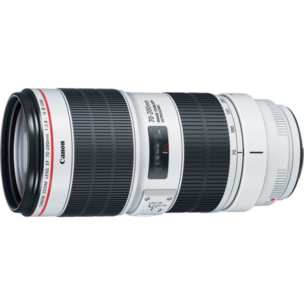 Hanwha Techwin SLA-C-E70200 - 70 mm to 200 mmf/2.8 - Varifocal Lens for Canon EF - Designed for Surveillance Camera - 2.9x Optical Zoom