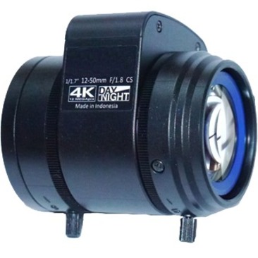 Wisenet SLA-T-M1250DN - 12 mm to 50 mm - f/1.8 - f/2.4 - Varifocal Lens for CS Mount - Designed for Surveillance Camera - 4.2x Optical Zoom