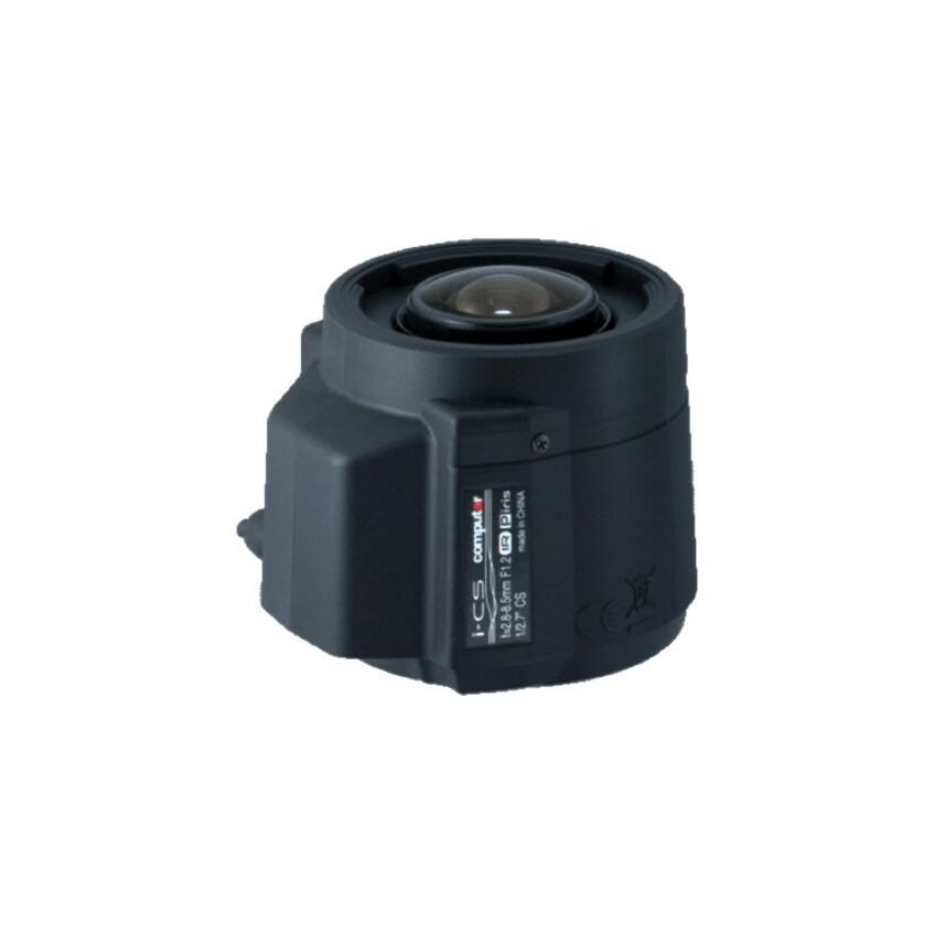 Wisenet SLA-C-I2885 - 2.80 mm to 8.50 mmf/1.2 - Varifocal Lens for CS Mount - Designed for Surveillance Camera - 3x Optical Zoom