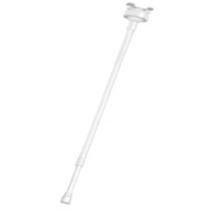 Hanwha Techwin Ceiling Mount for Hanging Mount - White - Height Adjustable - 30 lb Load Capacity - Aluminum, Steel