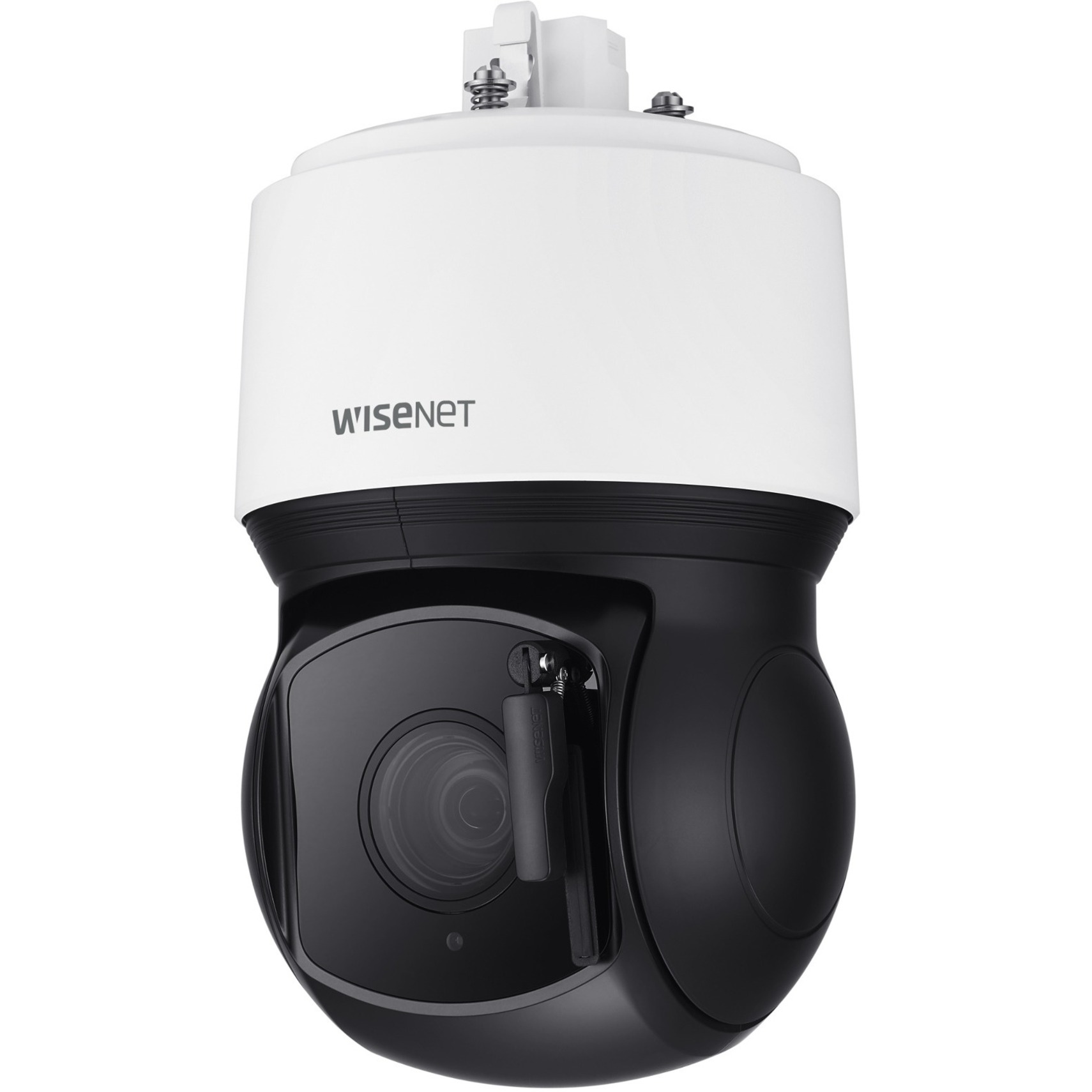 Wisenet XNP-6400RW 2 Megapixel Indoor/Outdoor Full HD Network Camera - Color, Monochrome - Dome - White, Black - 656.17 ft Infrared Night Vision - H.264, H.265, MJPEG - 1920 x 1080 - 4.25 mm- 170 mm Zoom Lens - 40x Optical - 60 fps - CMOS - Parapet Mount, Ceiling Mount, Roof Mount - IK10 - IP66