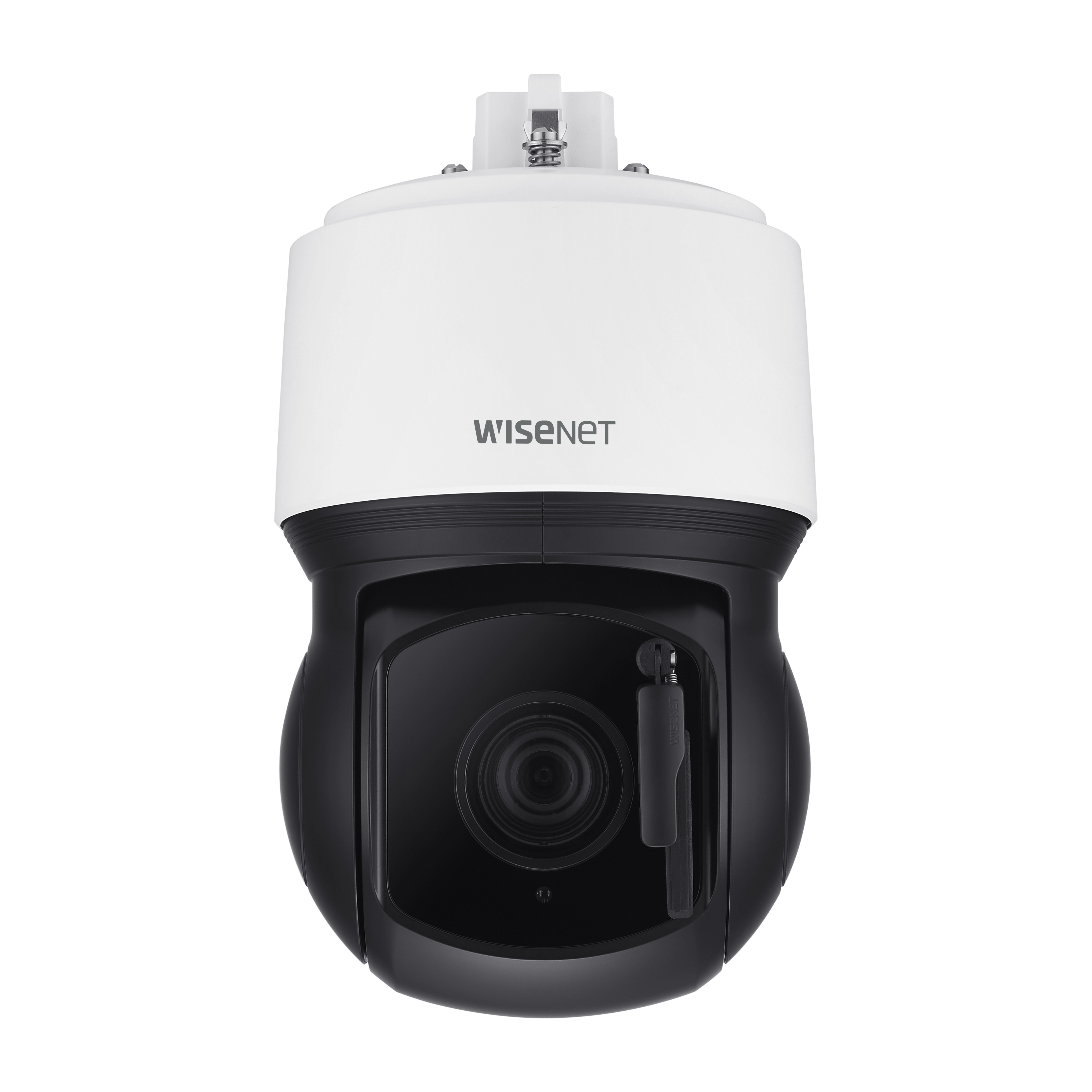 Wisenet XNP-6400RW 2 Megapixel Indoor/Outdoor Full HD Network Camera - Color, Monochrome - Dome - White, Black - 656.17 ft Infrared Night Vision - H.264, H.265, MJPEG - 1920 x 1080 - 4.25 mm- 170 mm Zoom Lens - 40x Optical - 60 fps - CMOS - Parapet Mount, Ceiling Mount, Roof Mount - IK10 - IP66