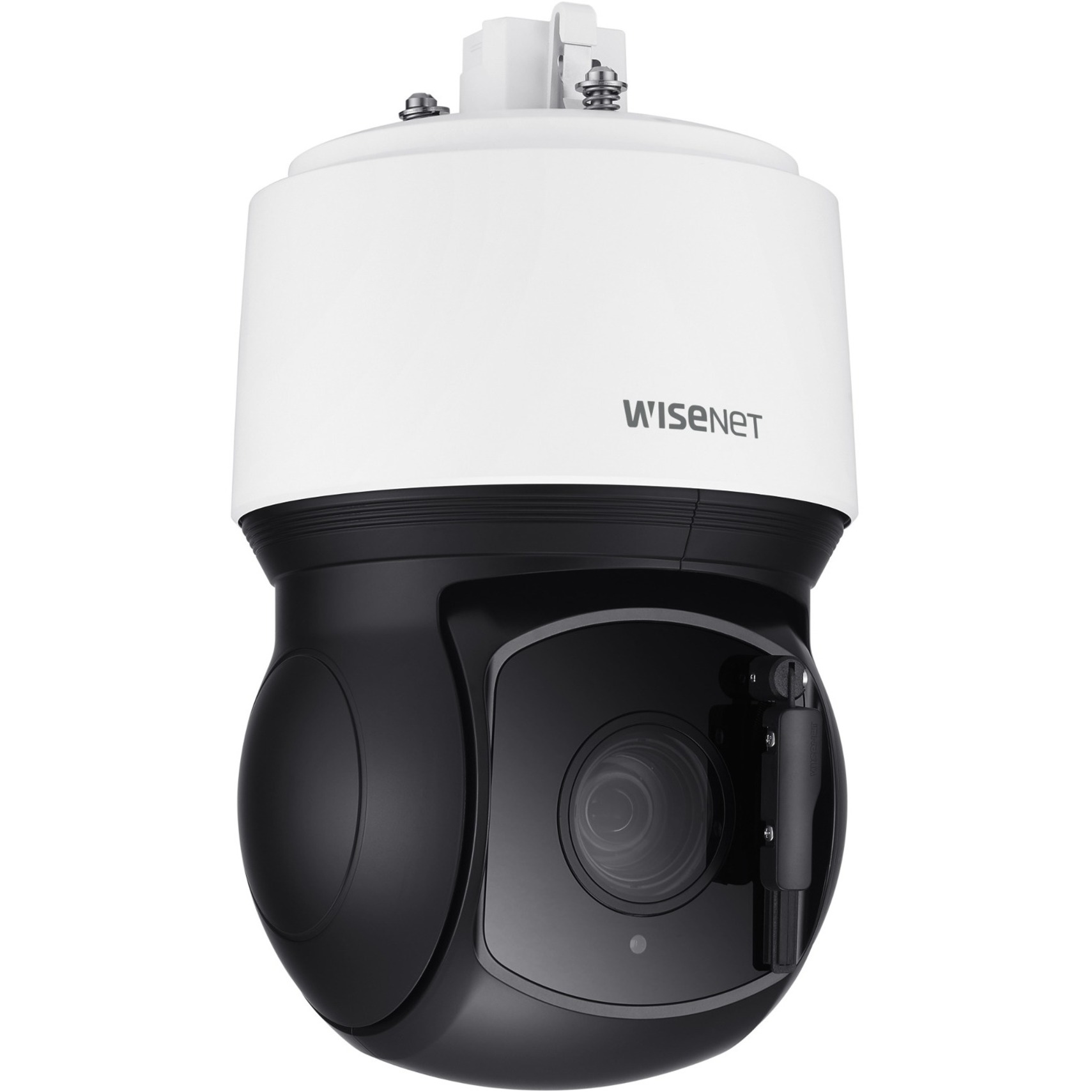 Wisenet XNP-6400RW 2 Megapixel Indoor/Outdoor Full HD Network Camera - Color, Monochrome - Dome - White, Black - 656.17 ft Infrared Night Vision - H.264, H.265, MJPEG - 1920 x 1080 - 4.25 mm- 170 mm Zoom Lens - 40x Optical - 60 fps - CMOS - Parapet Mount, Ceiling Mount, Roof Mount - IK10 - IP66