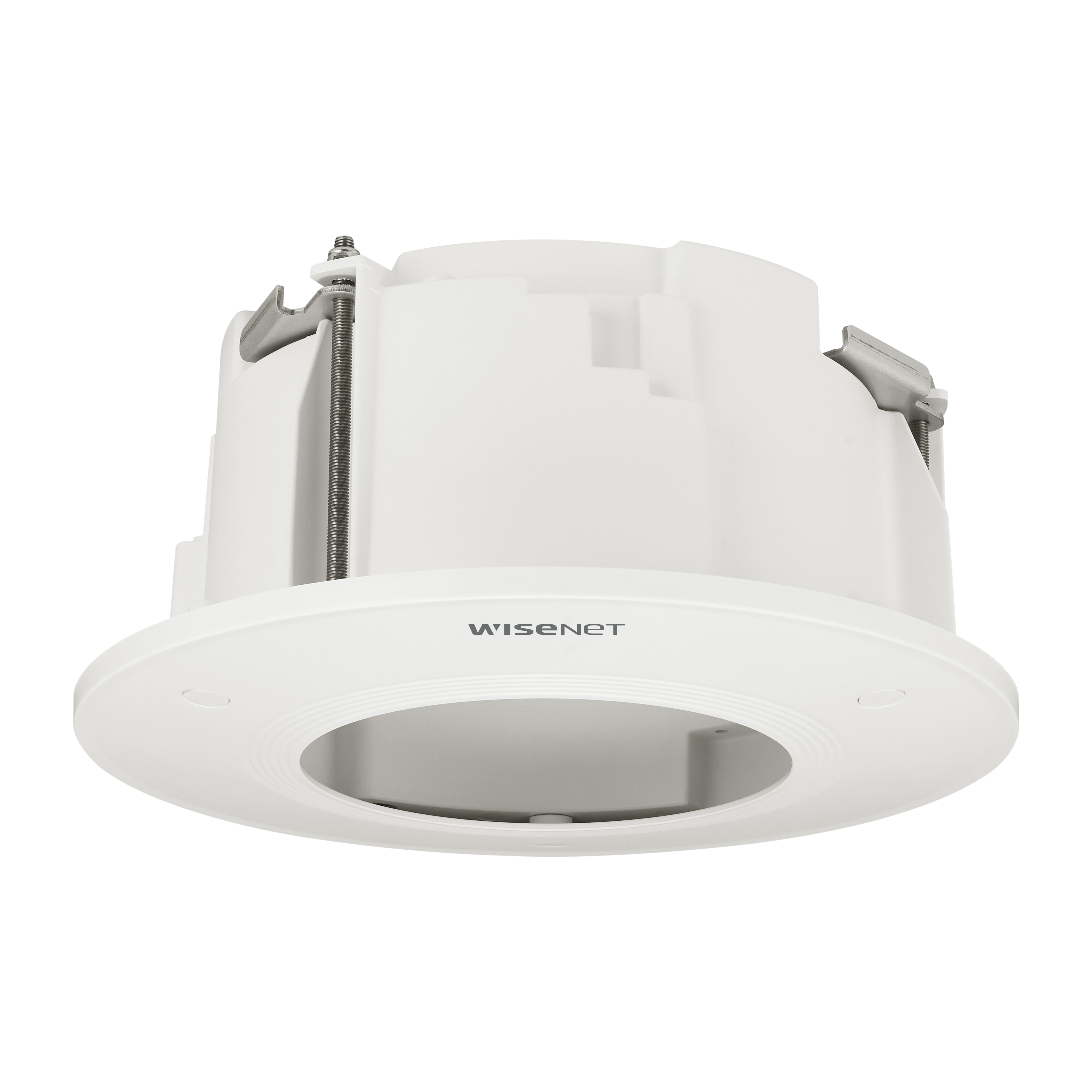 Hanwha Techwin Ceiling Mount for Network Camera - White - Aluminum, Polycarbonate