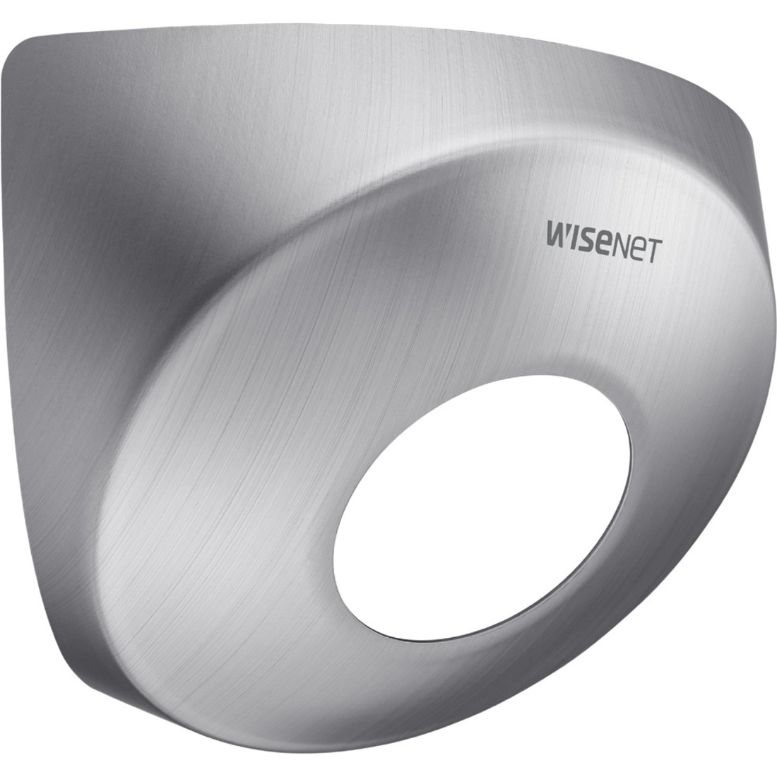 Wisenet Stainless Steel Skin Cover - Magnetic Attachment - Surveillance - Stainless Steel - Silver