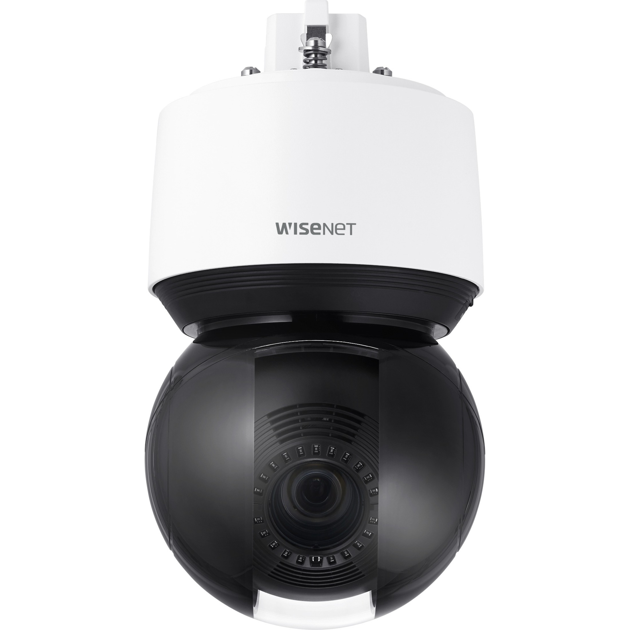 Hanwha XNP-9250 HD Network Camera - Color - Jet Black, Signal White - H.265, H.264, MJPEG - 3840 x 2160 - 5 mm- 125 mm Varifocal Lens - 25x Optical - 30 fps - CMOS - Ceiling Mount, Parapet Mount, Wall Mount, Pole Mount, Corner Mount - IK10 - IP66
