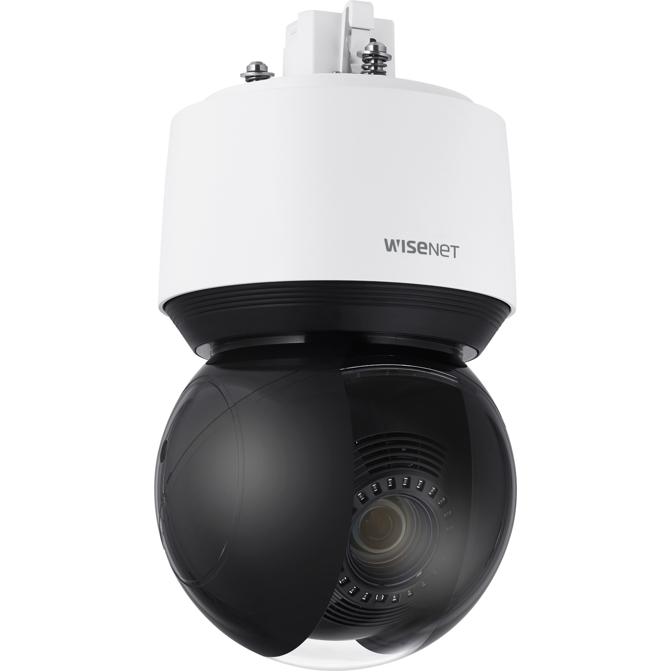 Hanwha XNP-9250 HD Network Camera - Color - Jet Black, Signal White - H.265, H.264, MJPEG - 3840 x 2160 - 5 mm- 125 mm Varifocal Lens - 25x Optical - 30 fps - CMOS - Ceiling Mount, Parapet Mount, Wall Mount, Pole Mount, Corner Mount - IK10 - IP66