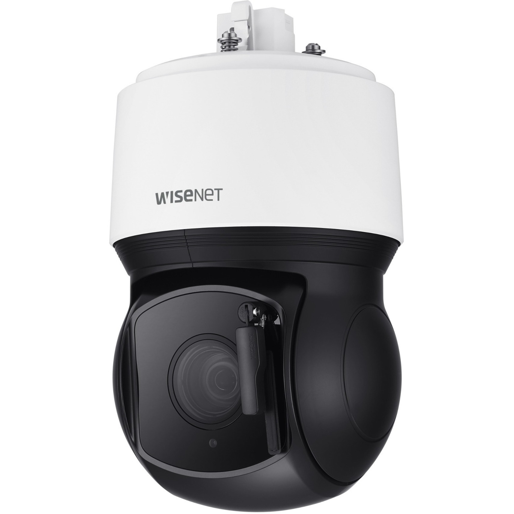 Wisenet XNP-6400R 2 Megapixel Indoor/Outdoor HD Network Camera - Color - Dome - Signal White, Jet Black - 656.17 ft Infrared Night Vision - H.264, H.265, MJPEG - 1920 x 1080 - 4.25 mm- 170 mm Varifocal Lens - 40x Optical - 60 fps - CMOS - Parapet Mount, Ceiling Mount, Hanging Mount, Corner Mount, Wall Mount, Pole Mount, Gooseneck - IK10 - IP66
